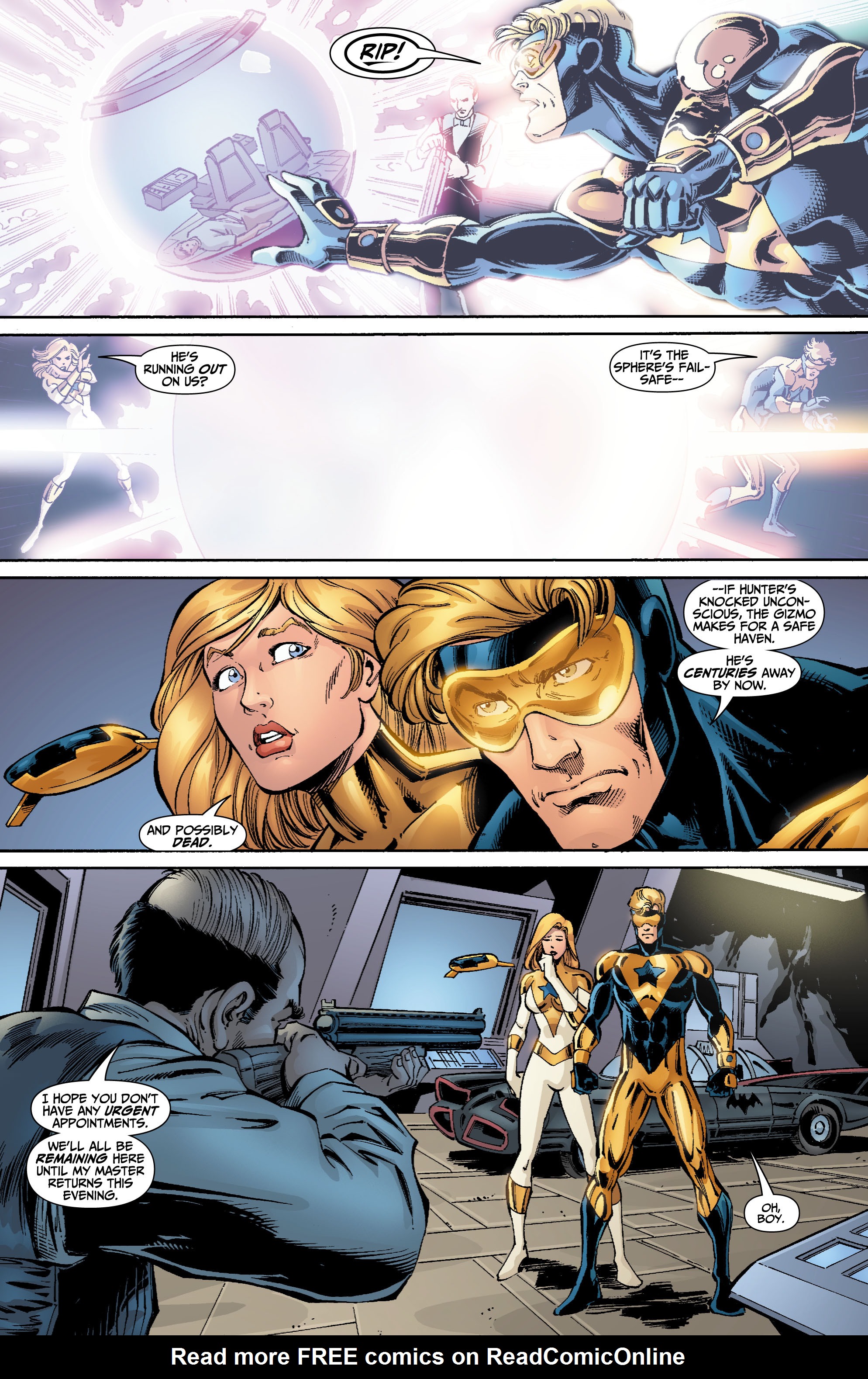 Read online Booster Gold (2007) comic -  Issue #11 - 22