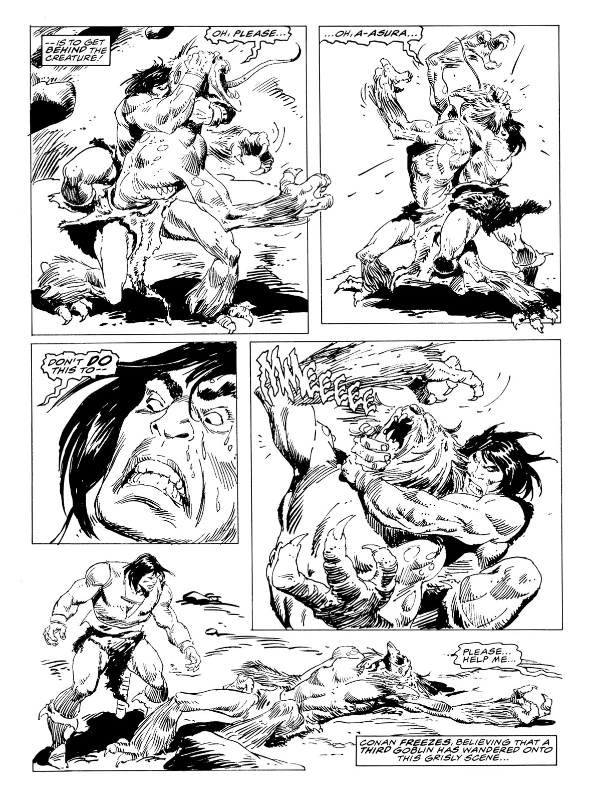 Read online The Savage Sword Of Conan comic -  Issue #234 - 28