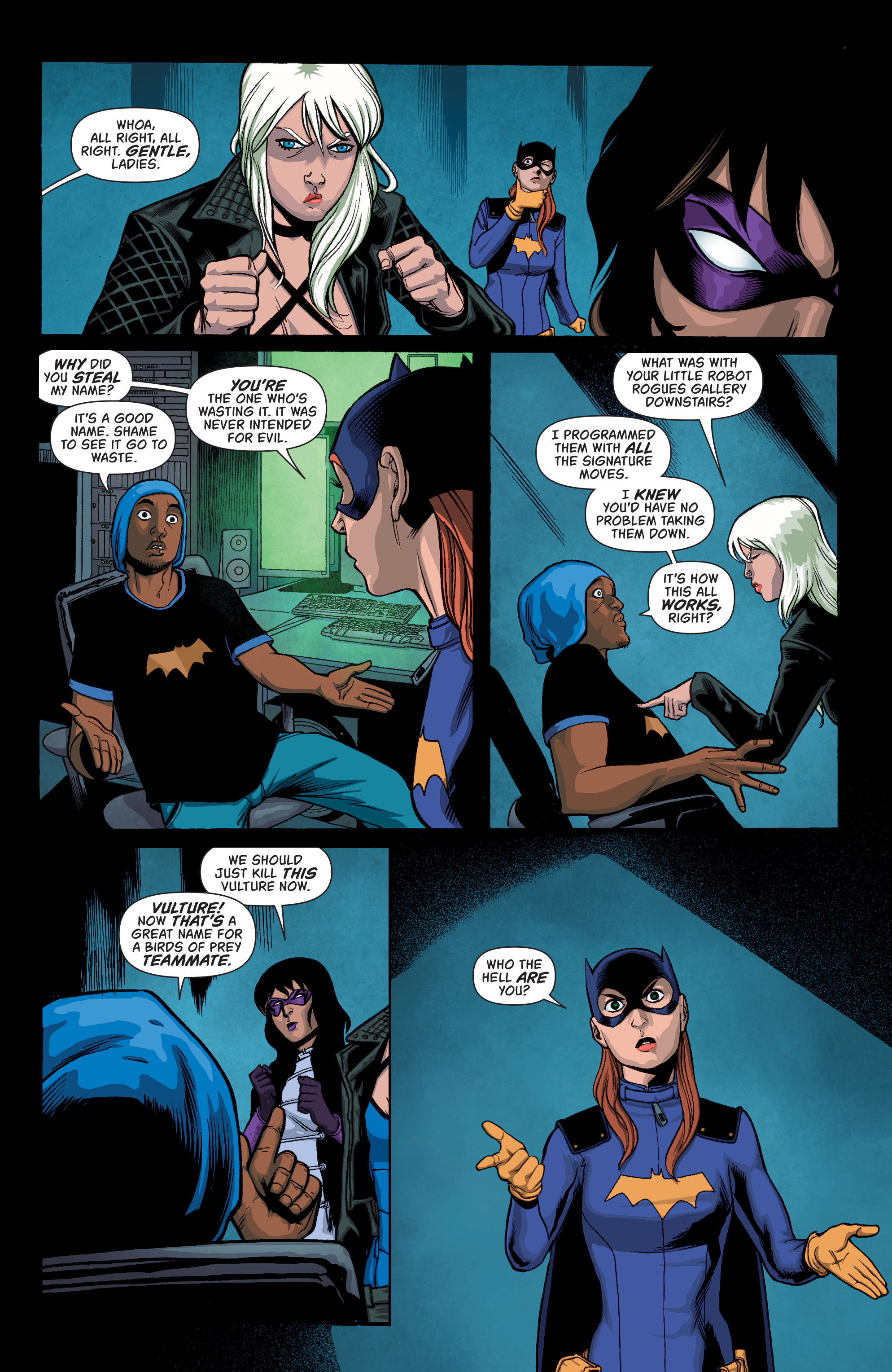 Read online Batgirl and the Birds of Prey comic -  Issue #5 - 6