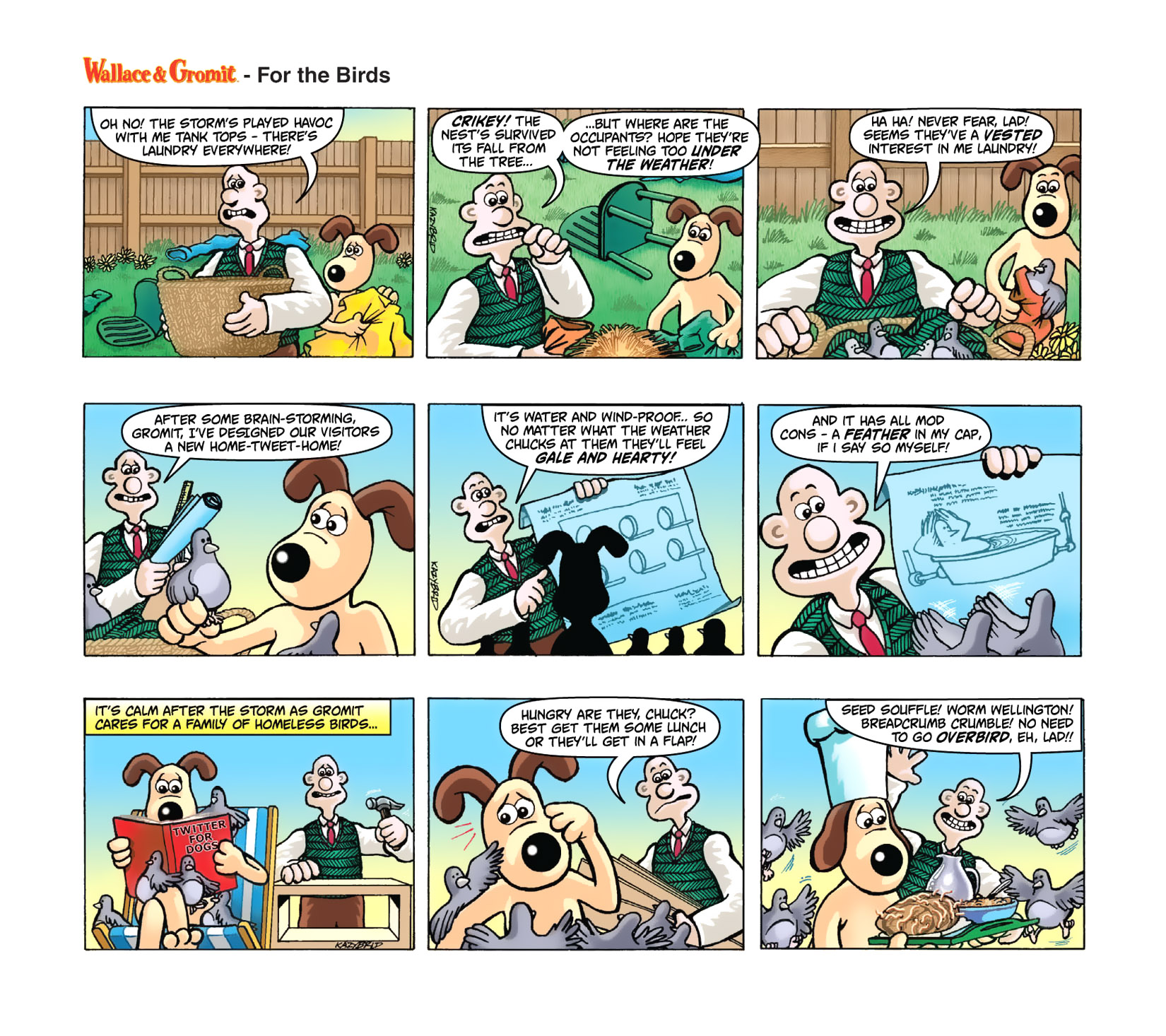 Read online Wallace & Gromit Dailies comic -  Issue #6 - 2