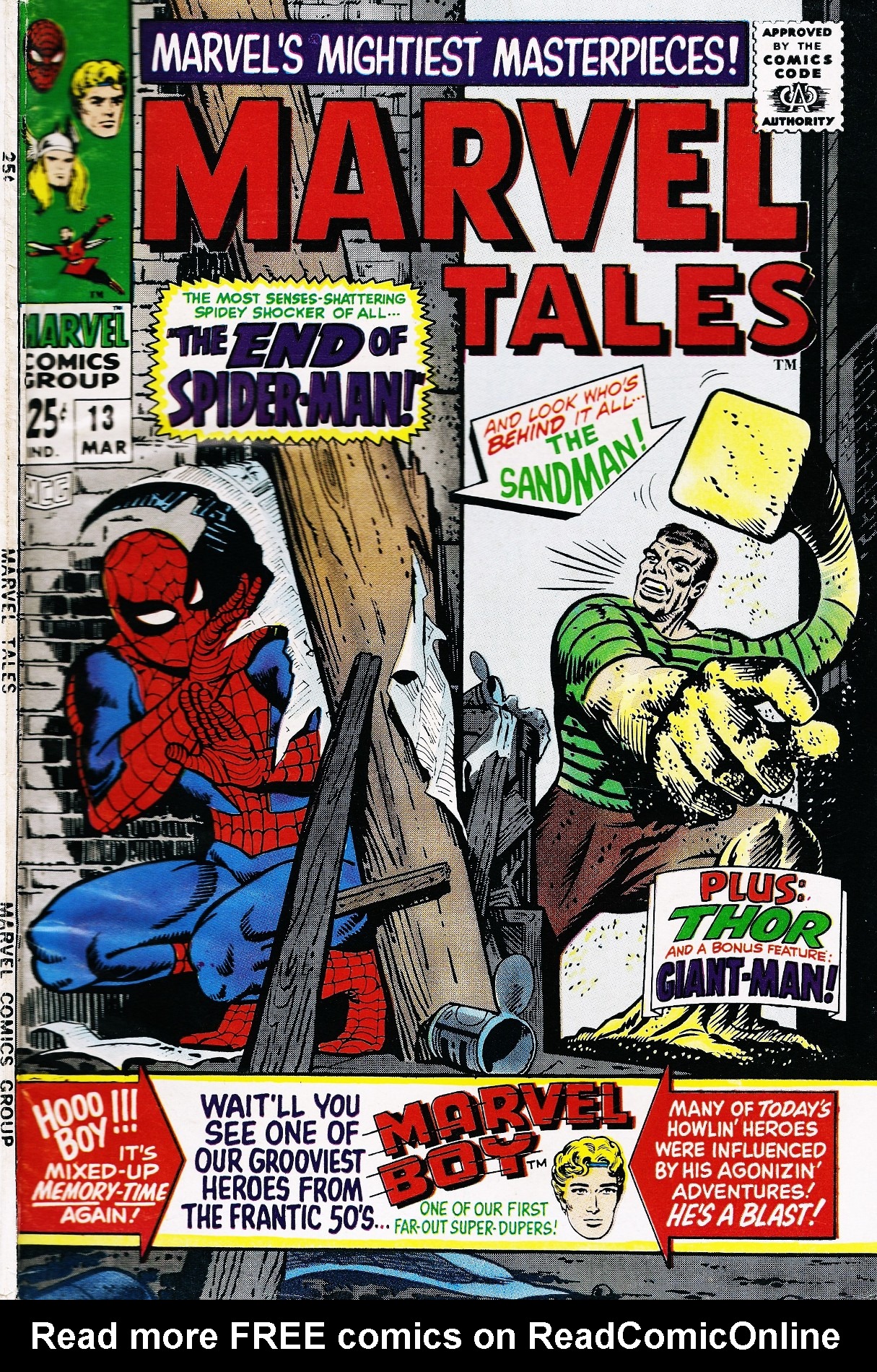 Read online Marvel Tales (1964) comic -  Issue #13 - 1