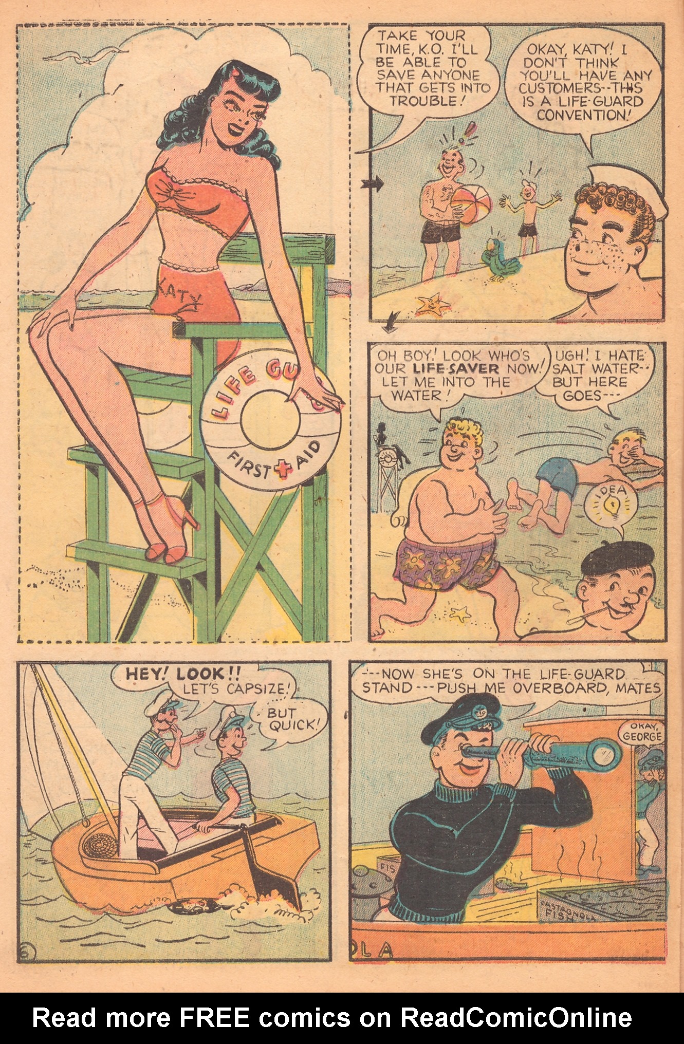 Read online Katy Keene (1949) comic -  Issue #7 - 8