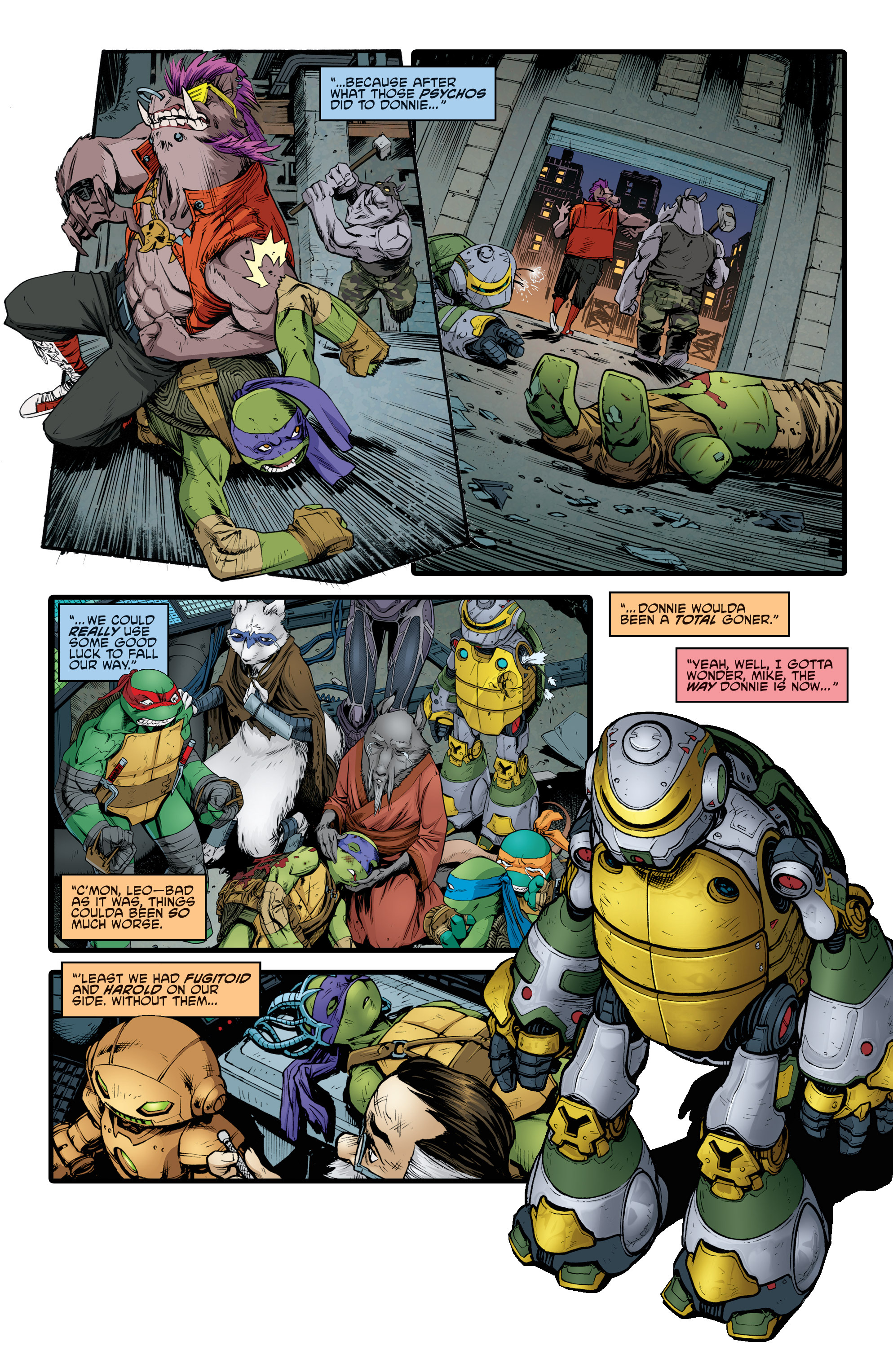 Read online Free Comic Book Day 2015 comic -  Issue # Teenage Mutant Ninja Turtles - Prelude to Vengeance - 15