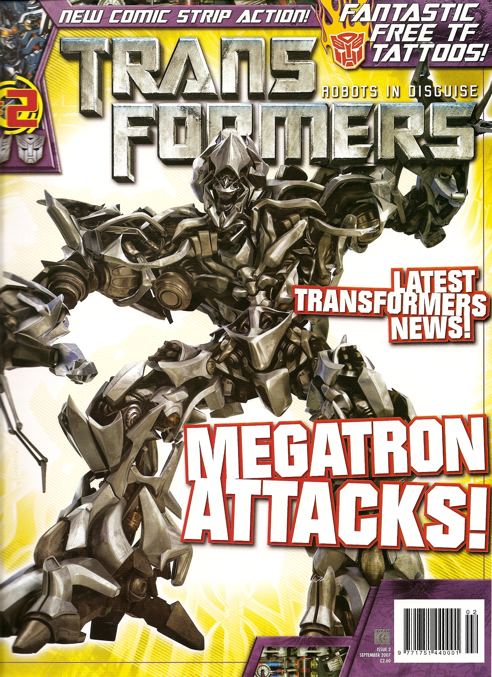 Read online Transformers: Robots in Disguise (2007) comic -  Issue #2 - 1