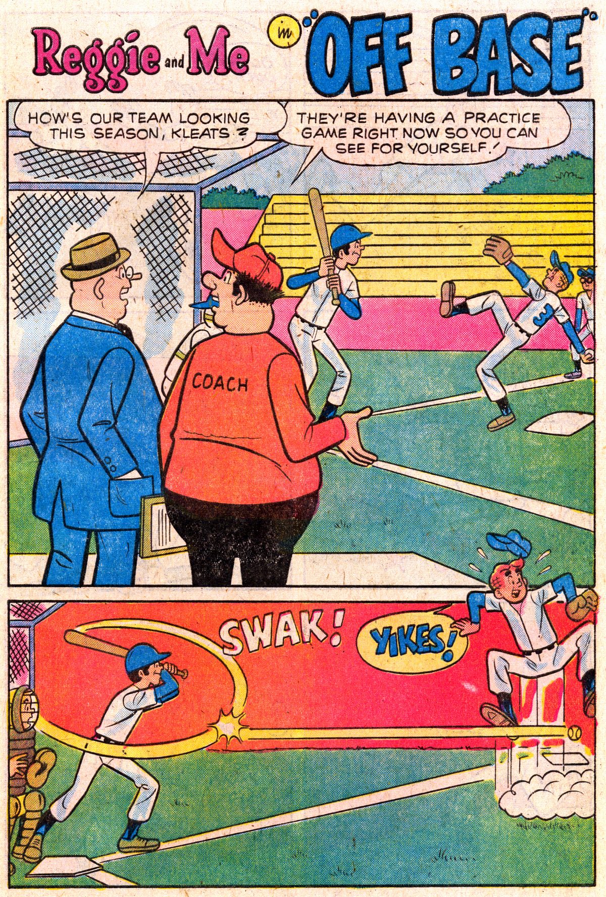Read online Reggie and Me (1966) comic -  Issue #90 - 16