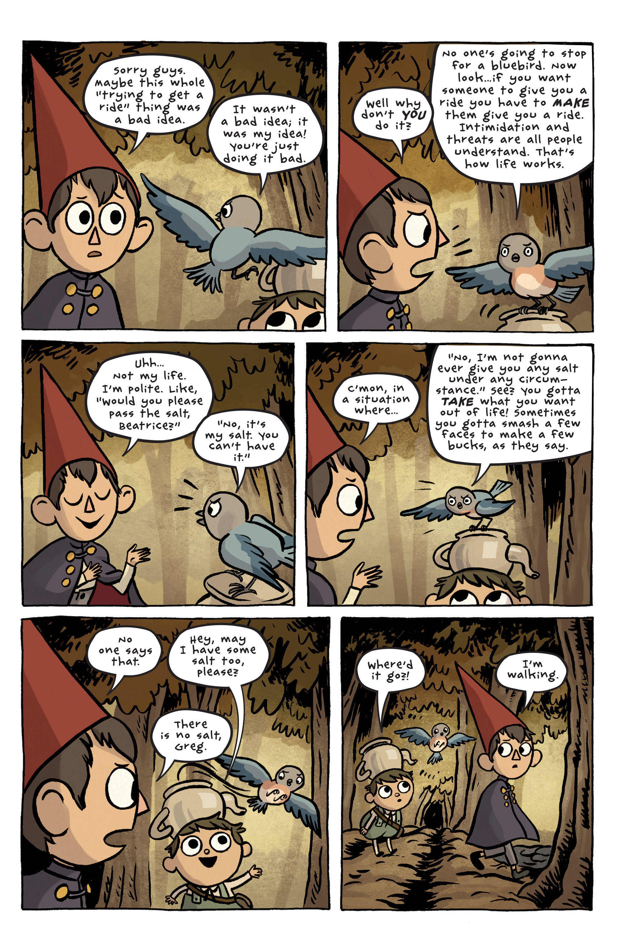Read online Over the Garden Wall (2015) comic -  Issue #1 - 4