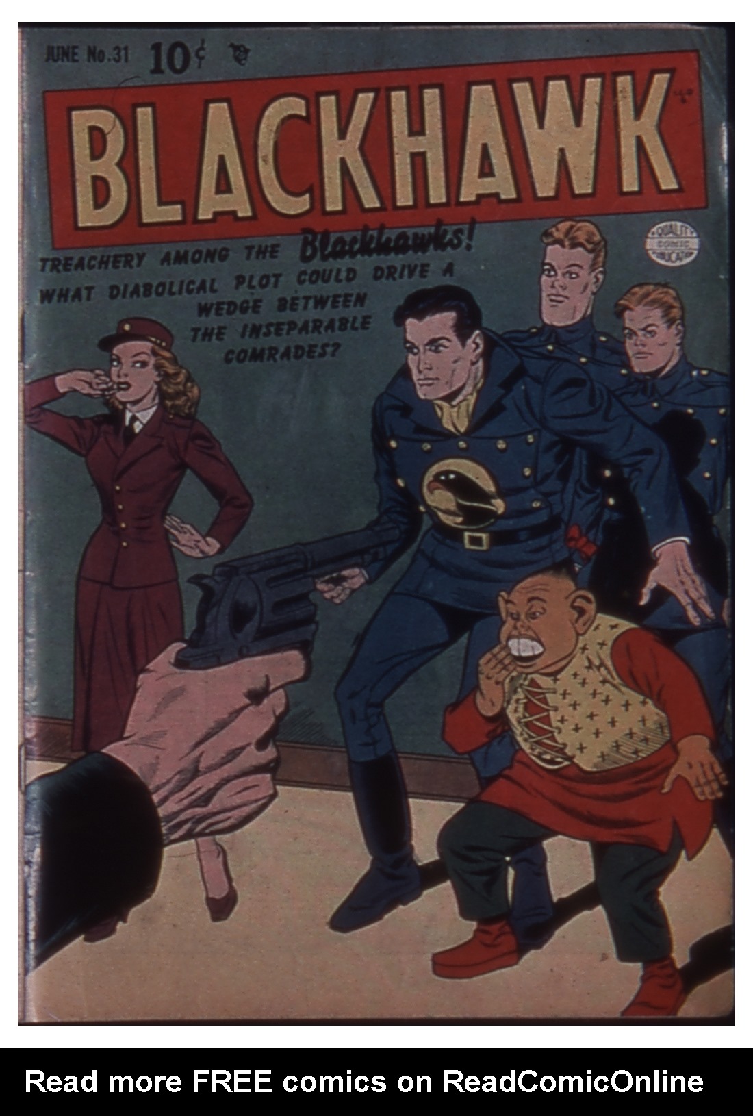 Read online Blackhawk (1957) comic -  Issue #31 - 1