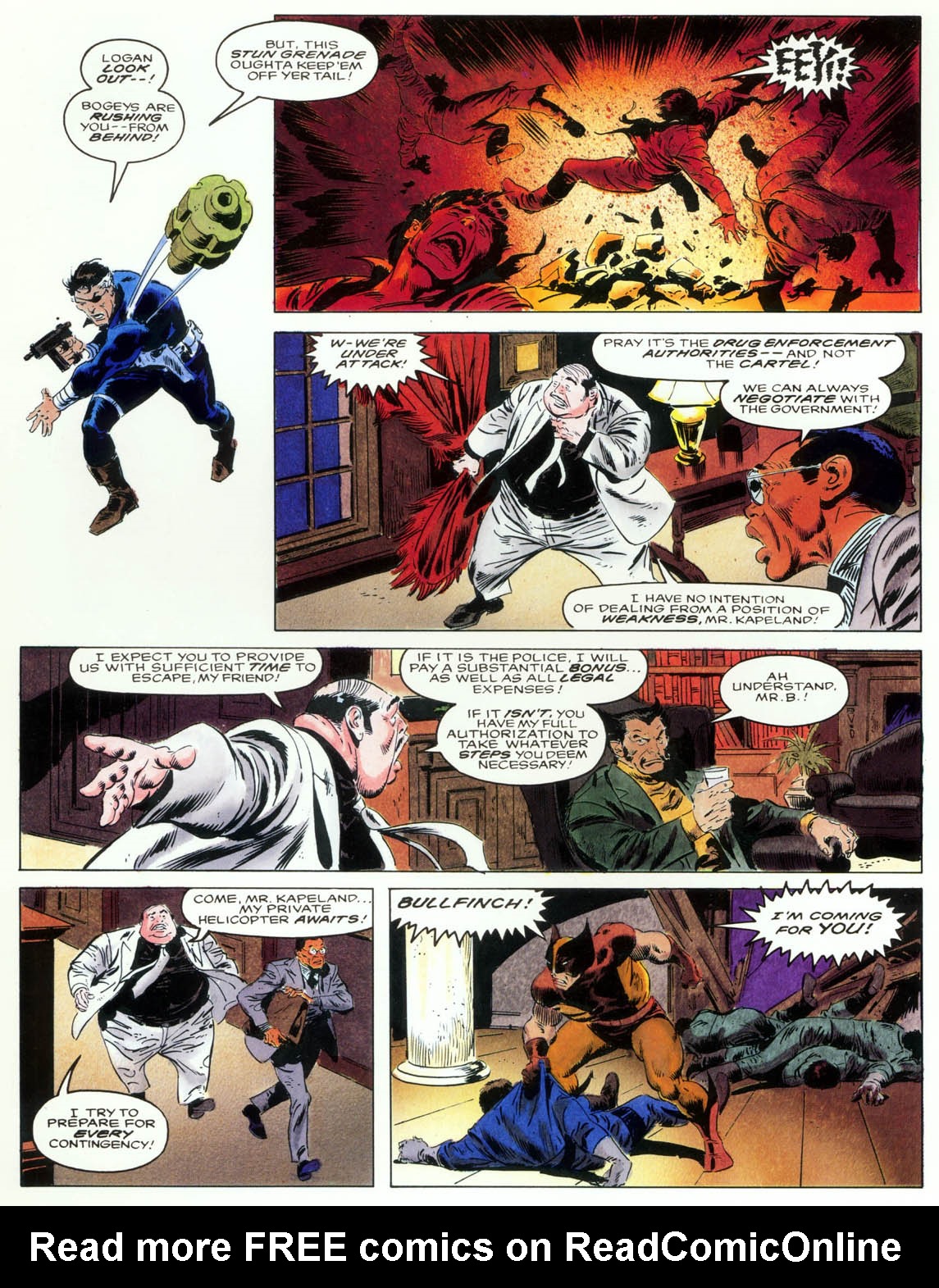Read online Marvel Graphic Novel comic Issue 67 Wolverine Bloody