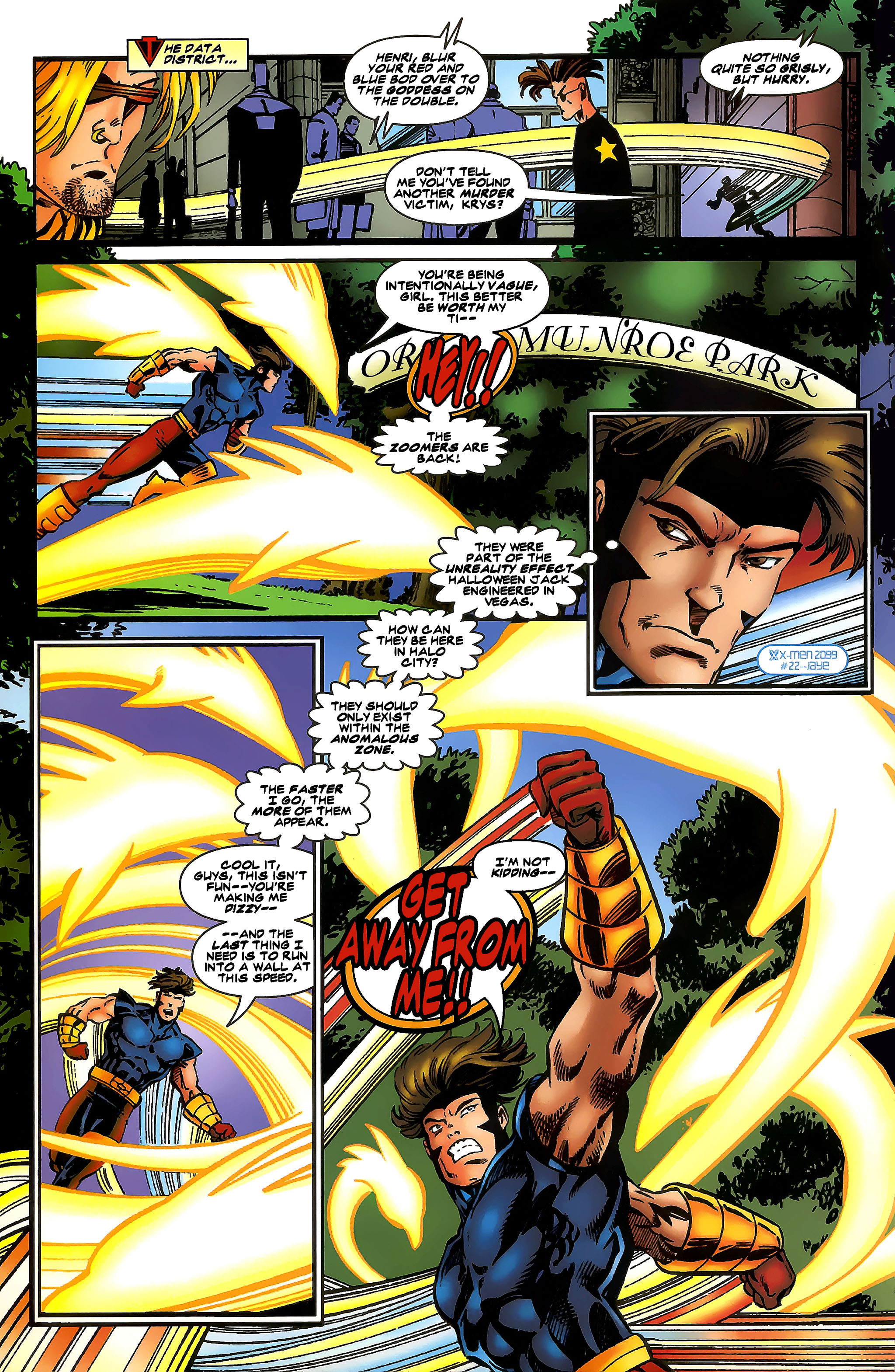 Read online X-Men 2099 comic -  Issue #32 - 14