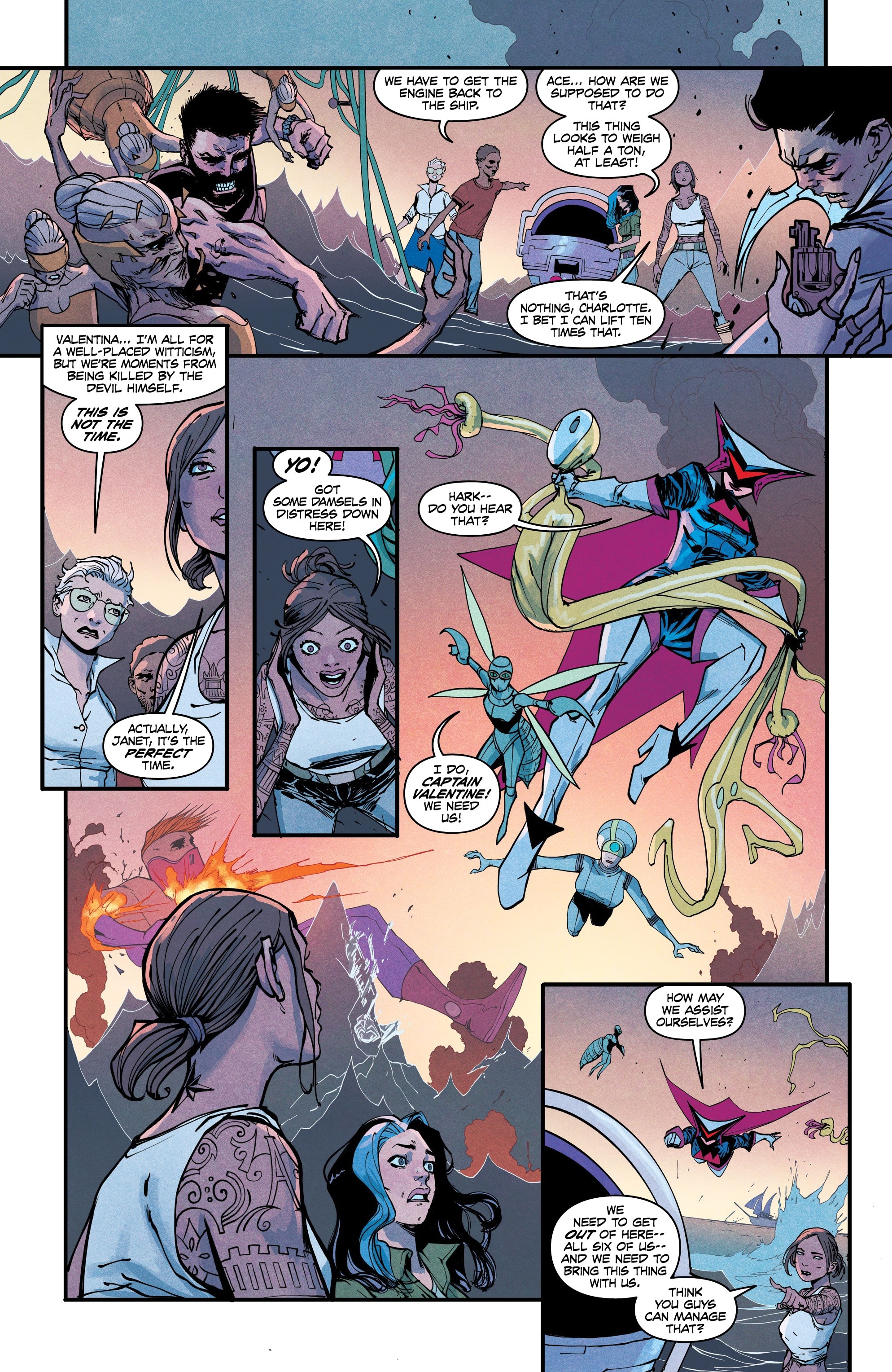 Read online Undiscovered Country comic -  Issue #18 - 8