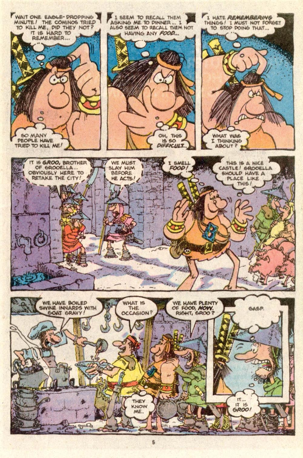 Read online Sergio Aragonés Groo the Wanderer comic -  Issue #19 - 5