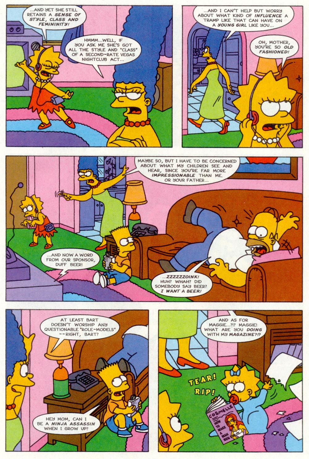 Read online Treehouse of Horror comic -  Issue #2 - 18