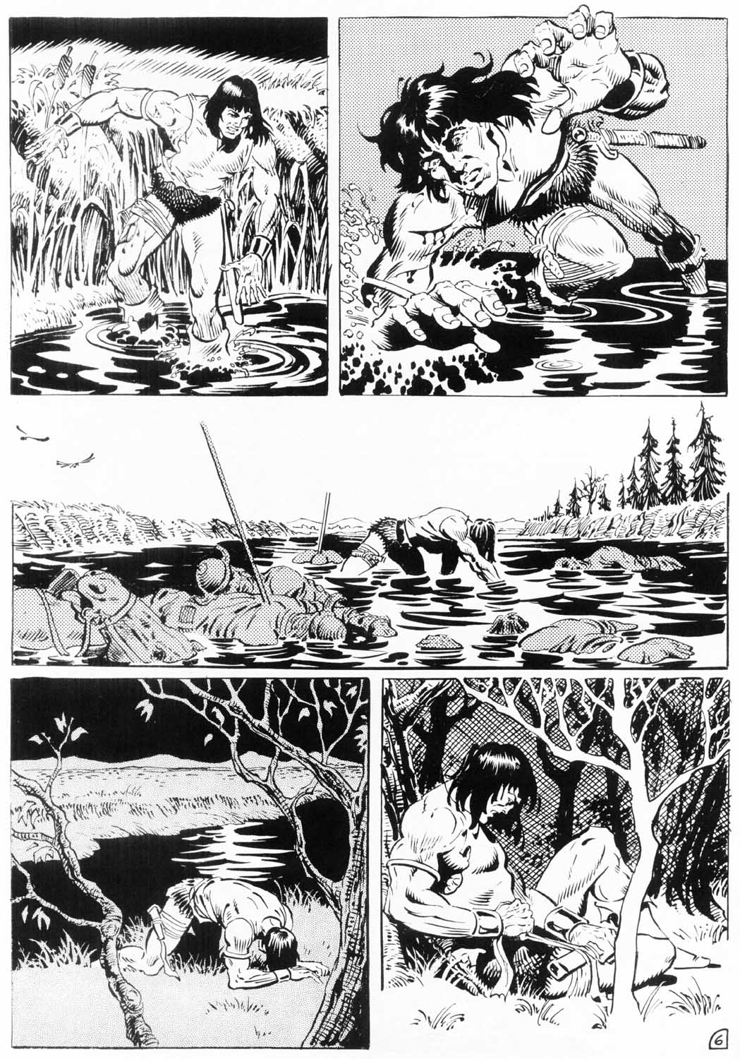 Read online The Savage Sword Of Conan comic -  Issue #154 - 56