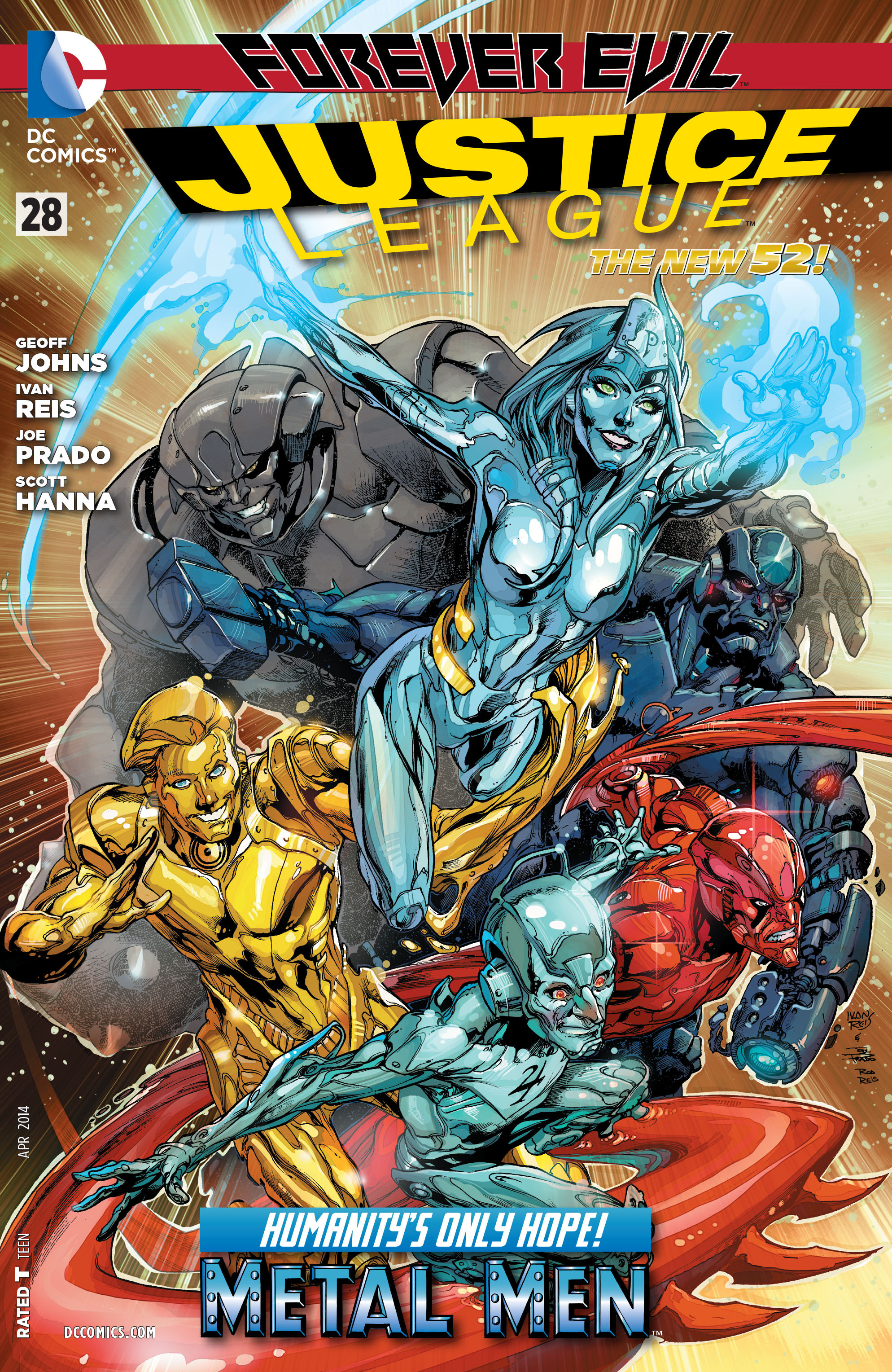 Read online Justice League (2011) comic -  Issue #28 - 2