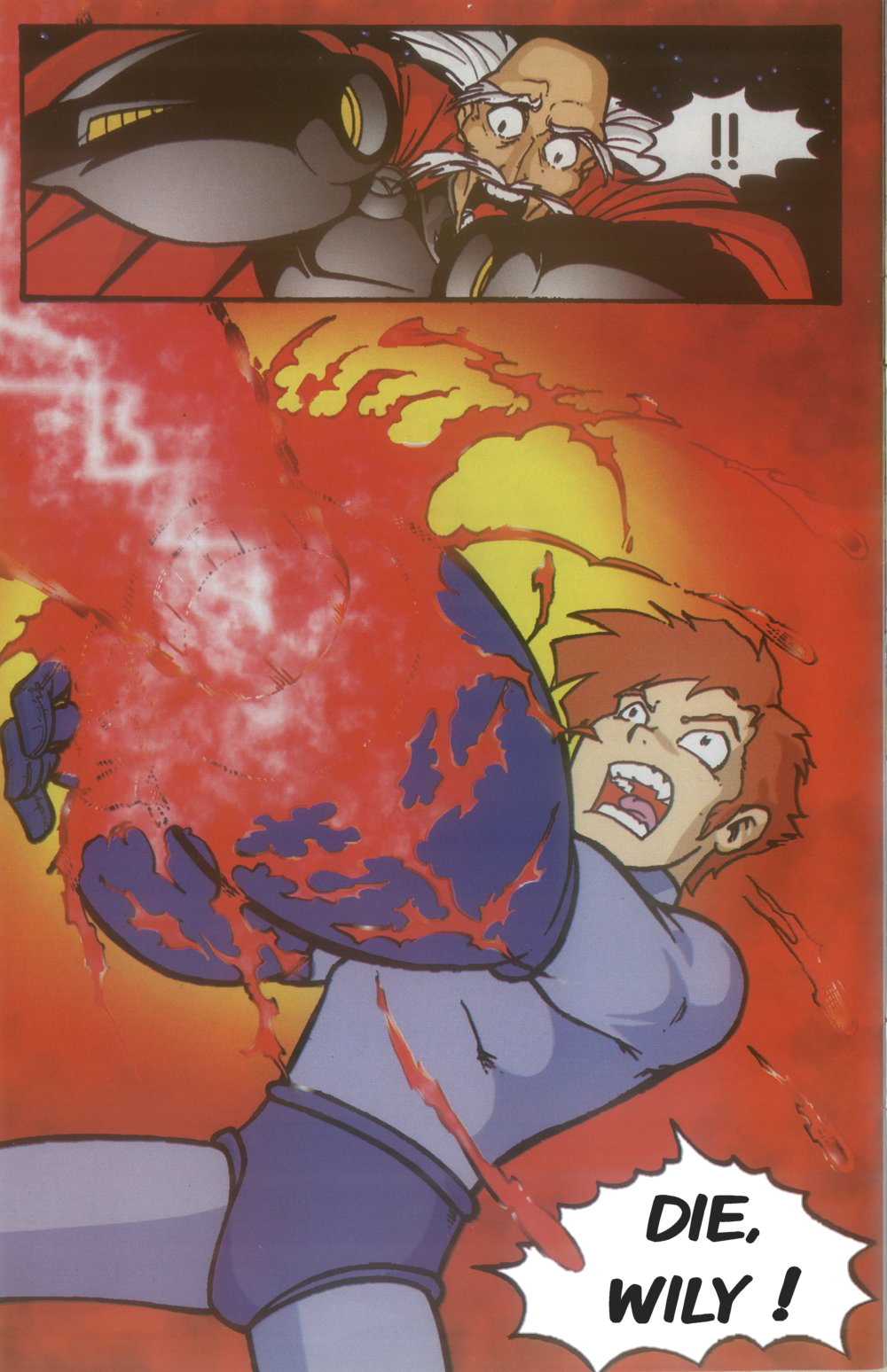 Read online Novas Aventuras de Megaman comic -  Issue #16 - 24