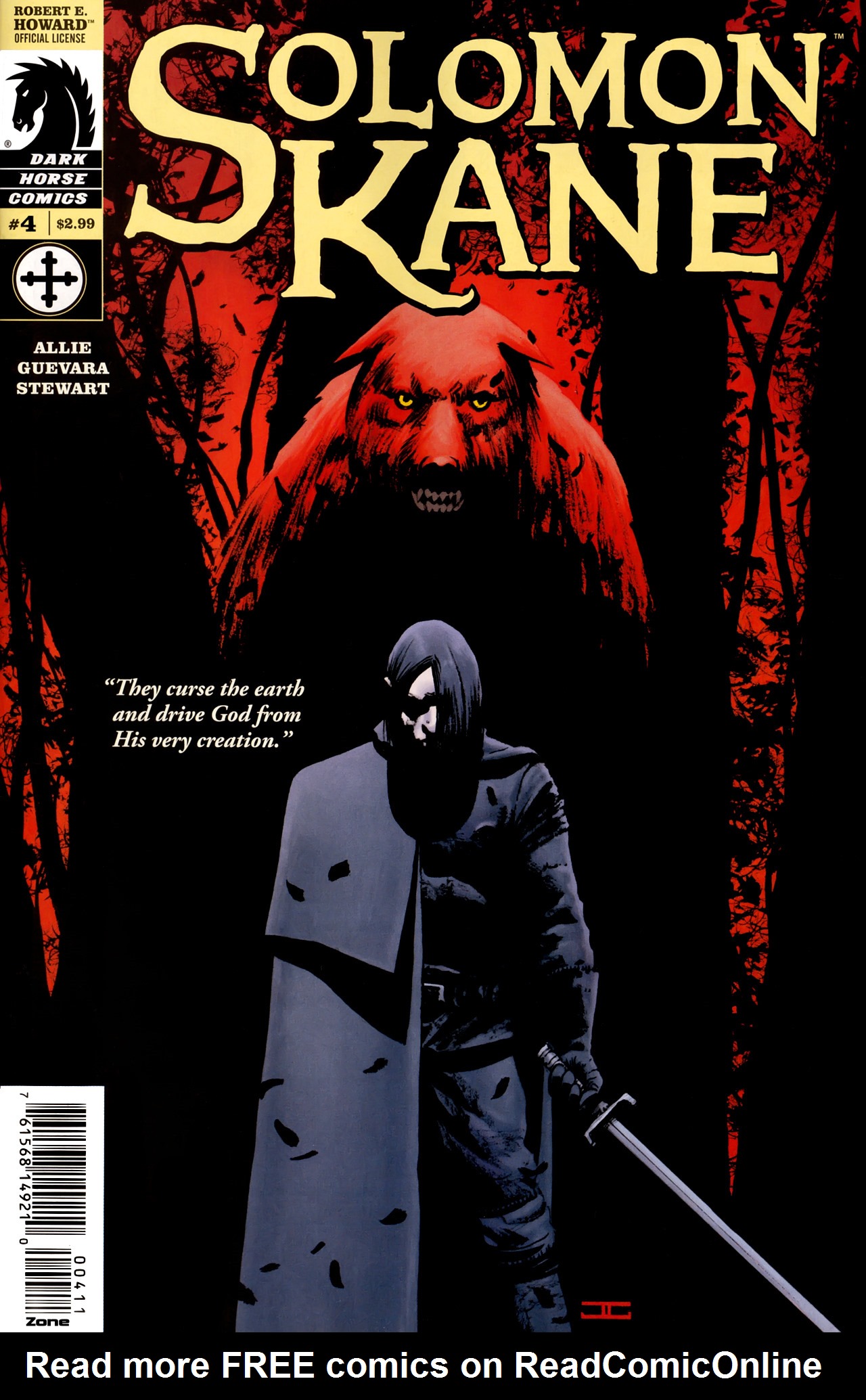 Read online Solomon Kane comic -  Issue #4 - 1