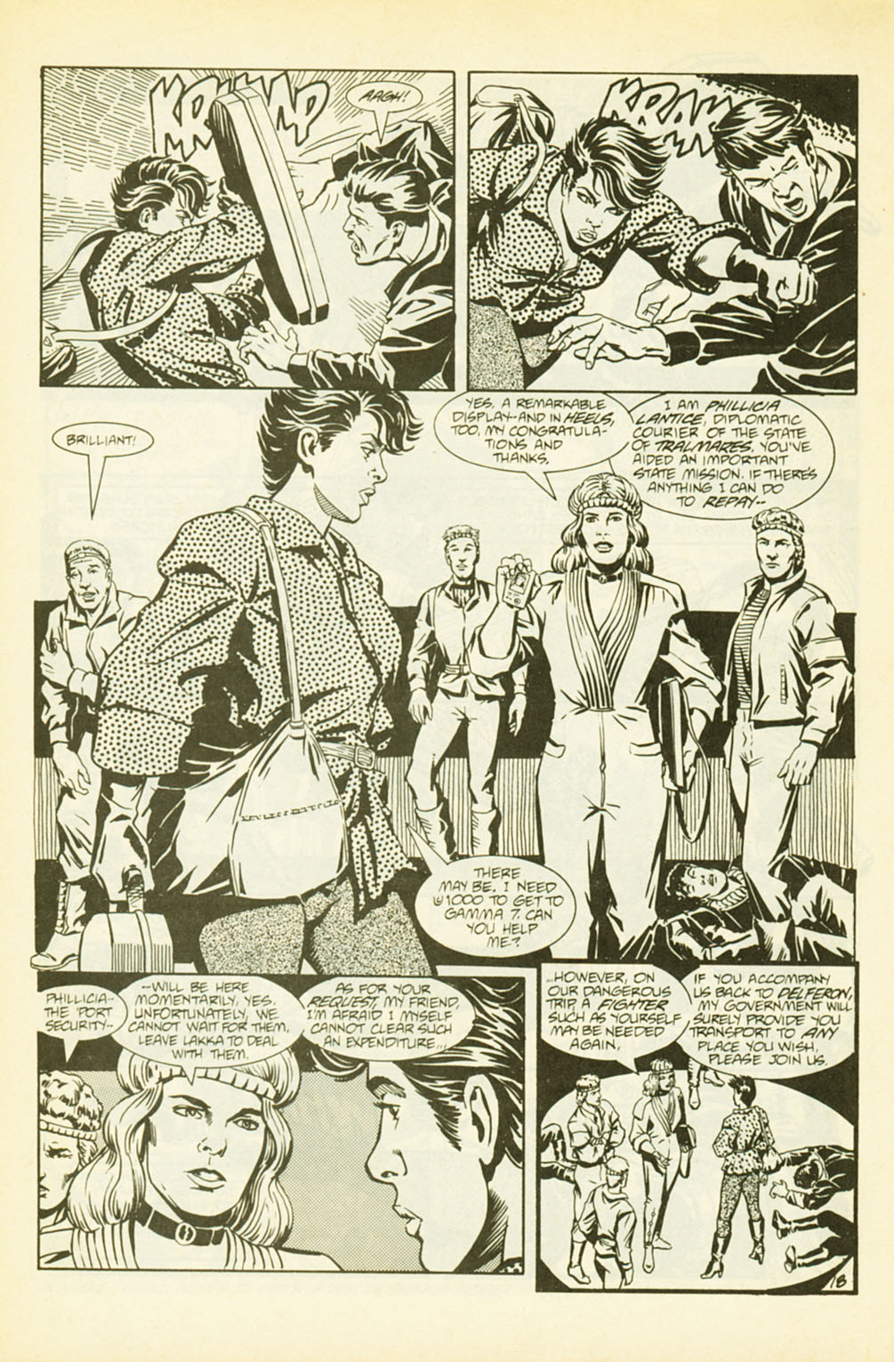 Read online Trekker comic -  Issue #4 - 19