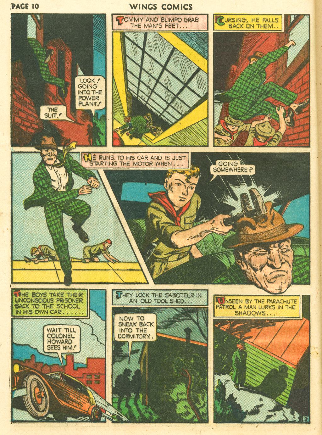 Read online Wings Comics comic -  Issue #10 - 12