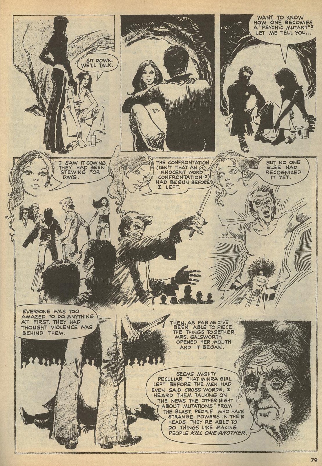 Read online Vampirella (1969) comic -  Issue #22 - 79