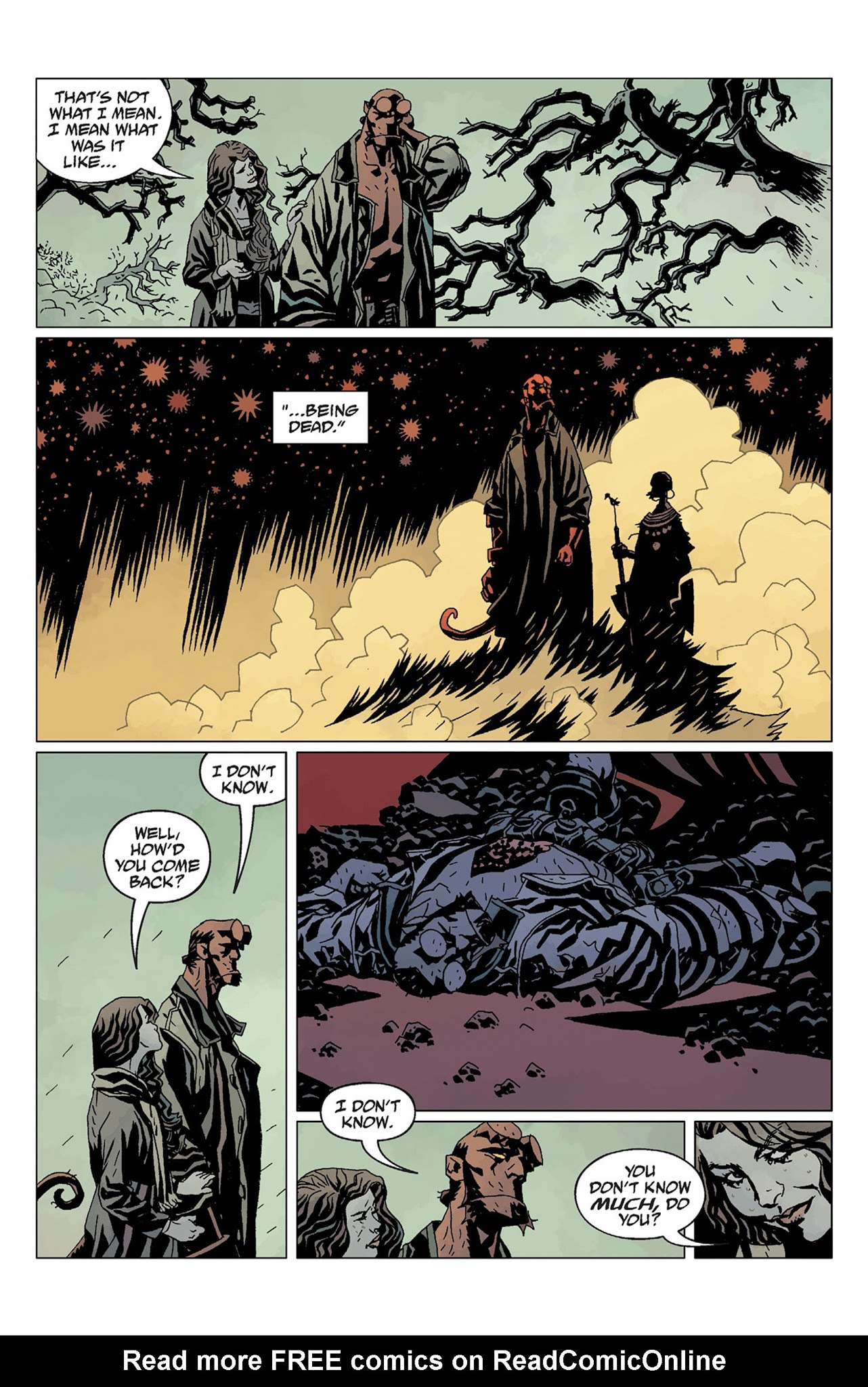 Read online Hellboy: The Wild Hunt comic -  Issue # TPB - 82