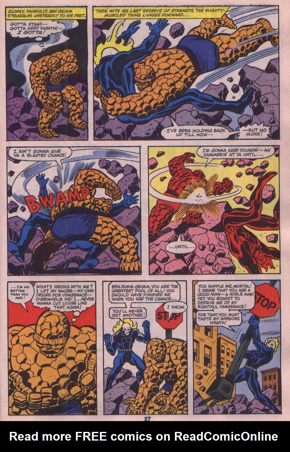 Read online The Adventures of the Thing comic -  Issue #2 - 21