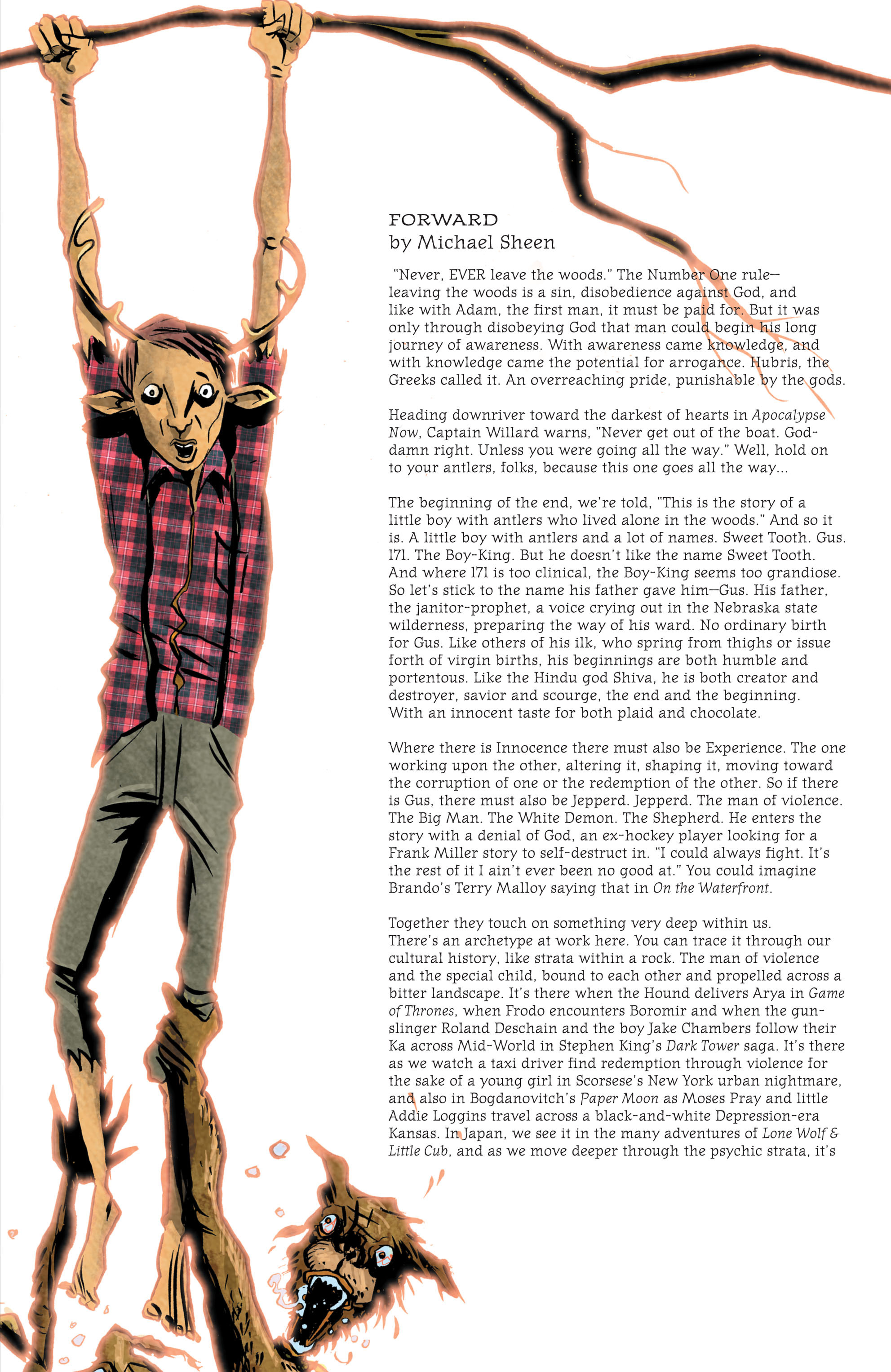 Read online Sweet Tooth: The Deluxe Edition comic -  Issue #1 - 5