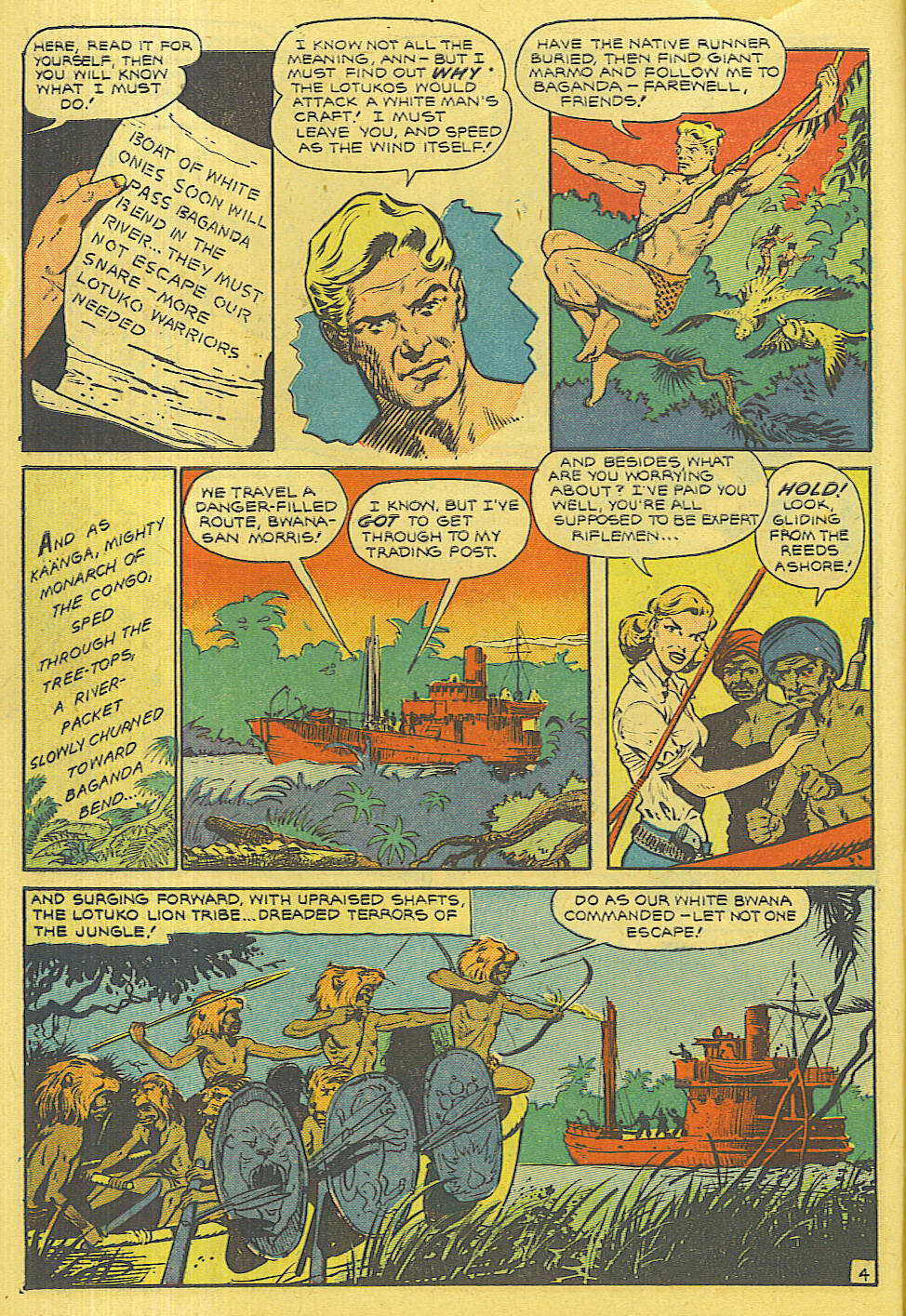 Read online Jungle Comics comic -  Issue #125 - 6
