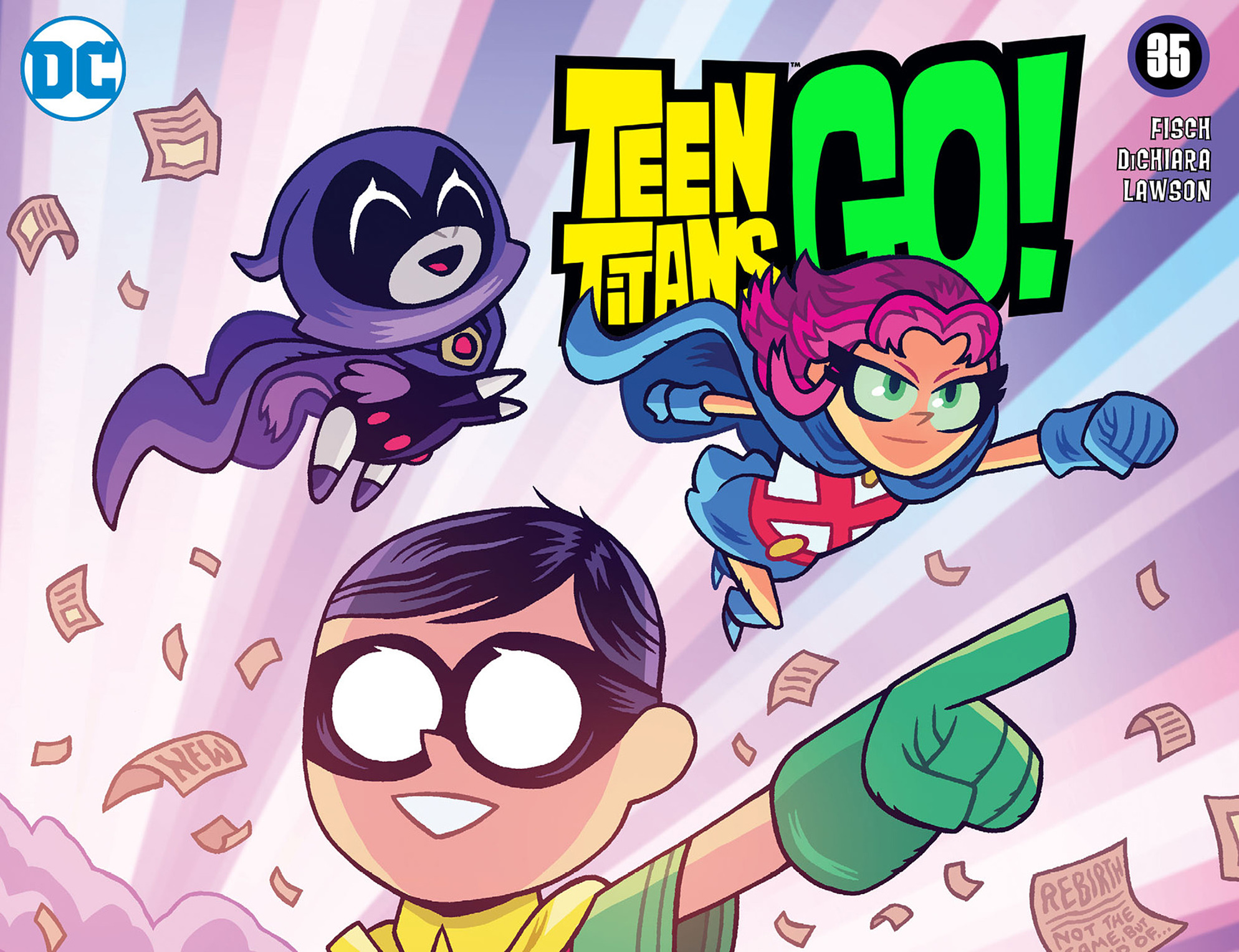 Read online Teen Titans Go! (2013) comic -  Issue #35 - 1