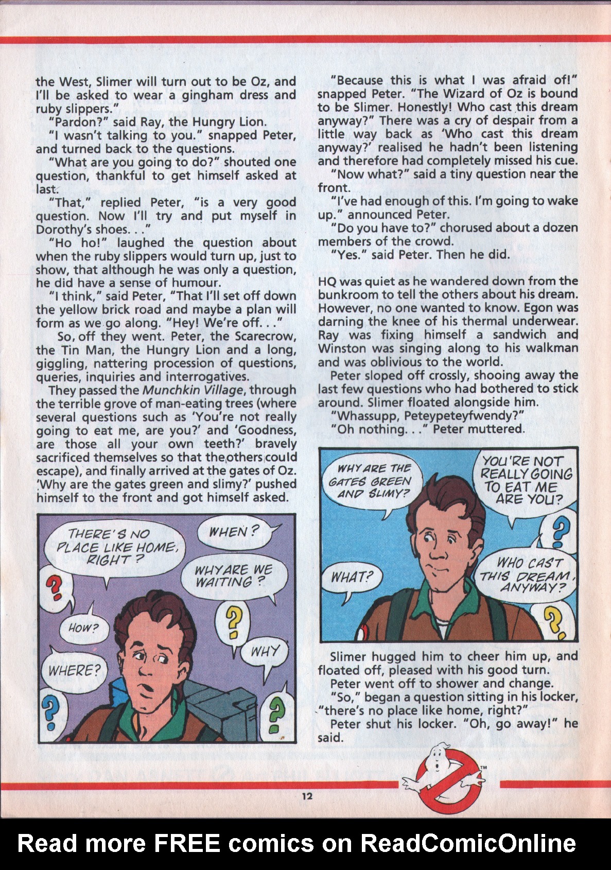 Read online The Real Ghostbusters comic -  Issue #32 - 12