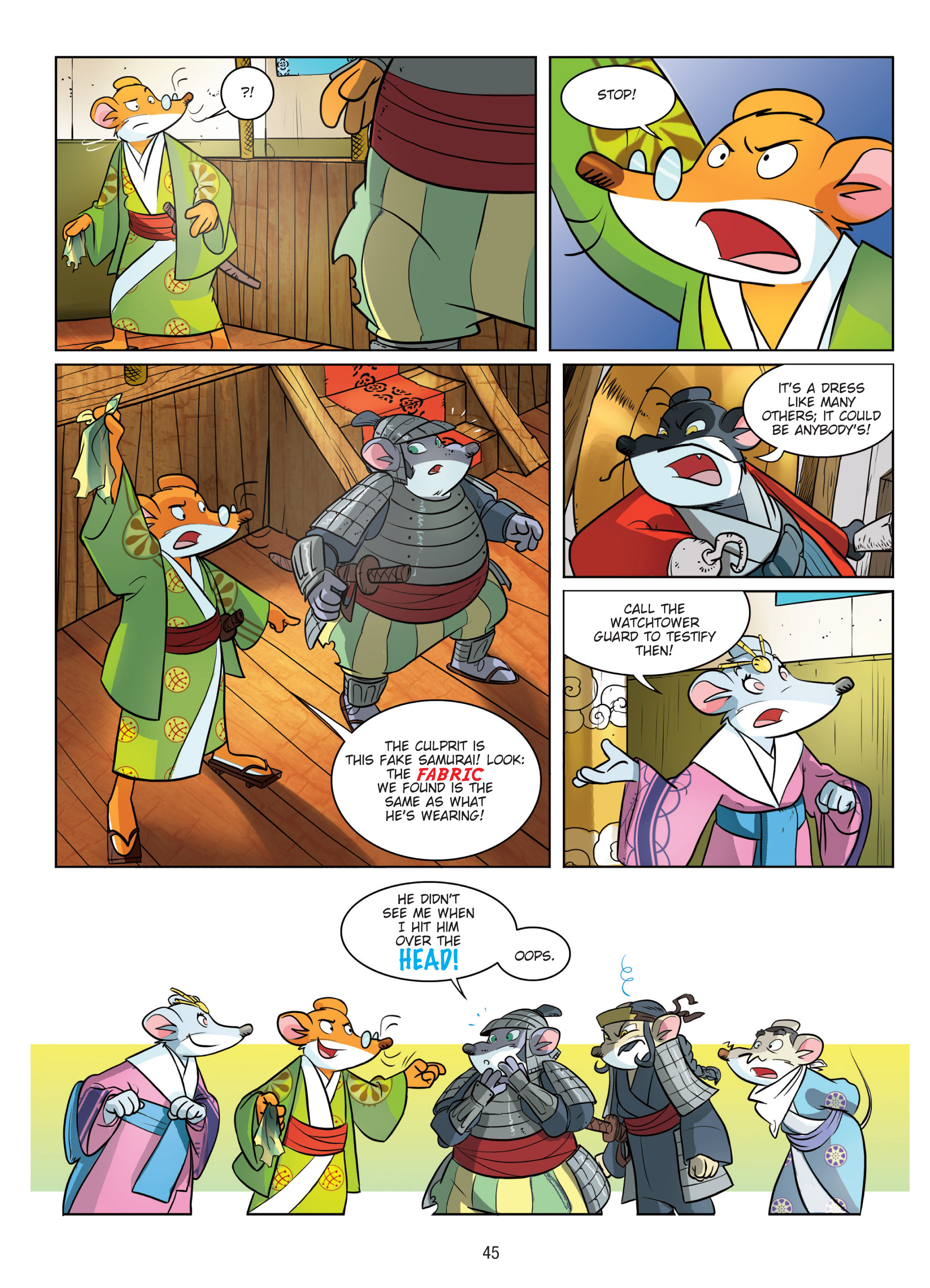 Read online Geronimo Stilton comic -  Issue # TPB 12 - 45