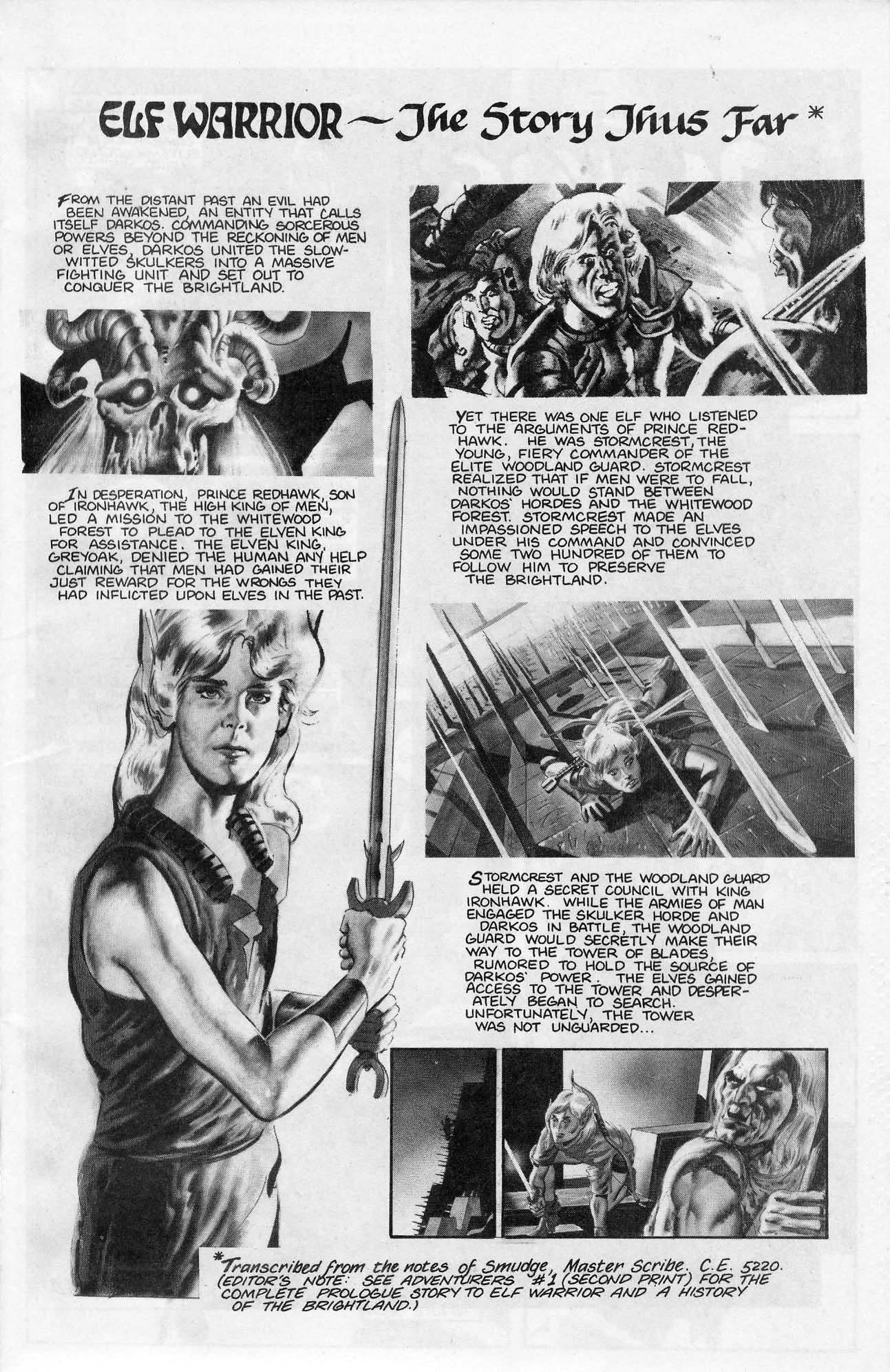 Read online Elf Warrior comic -  Issue #1 - 3