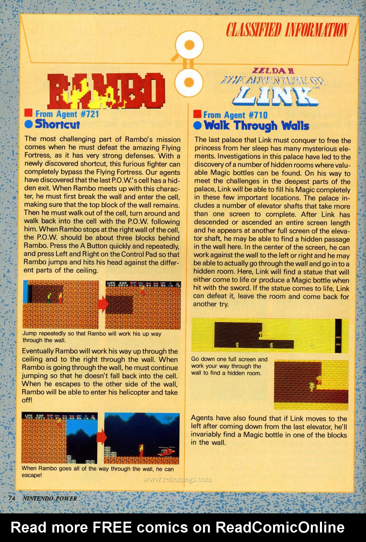 Read online Nintendo Power comic -  Issue #7 - 61