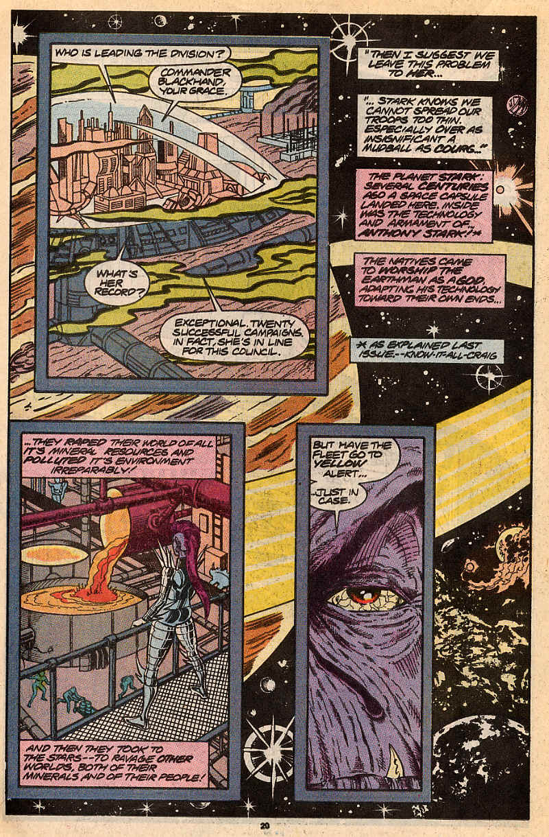 Read online Guardians of the Galaxy (1990) comic -  Issue #3 - 16