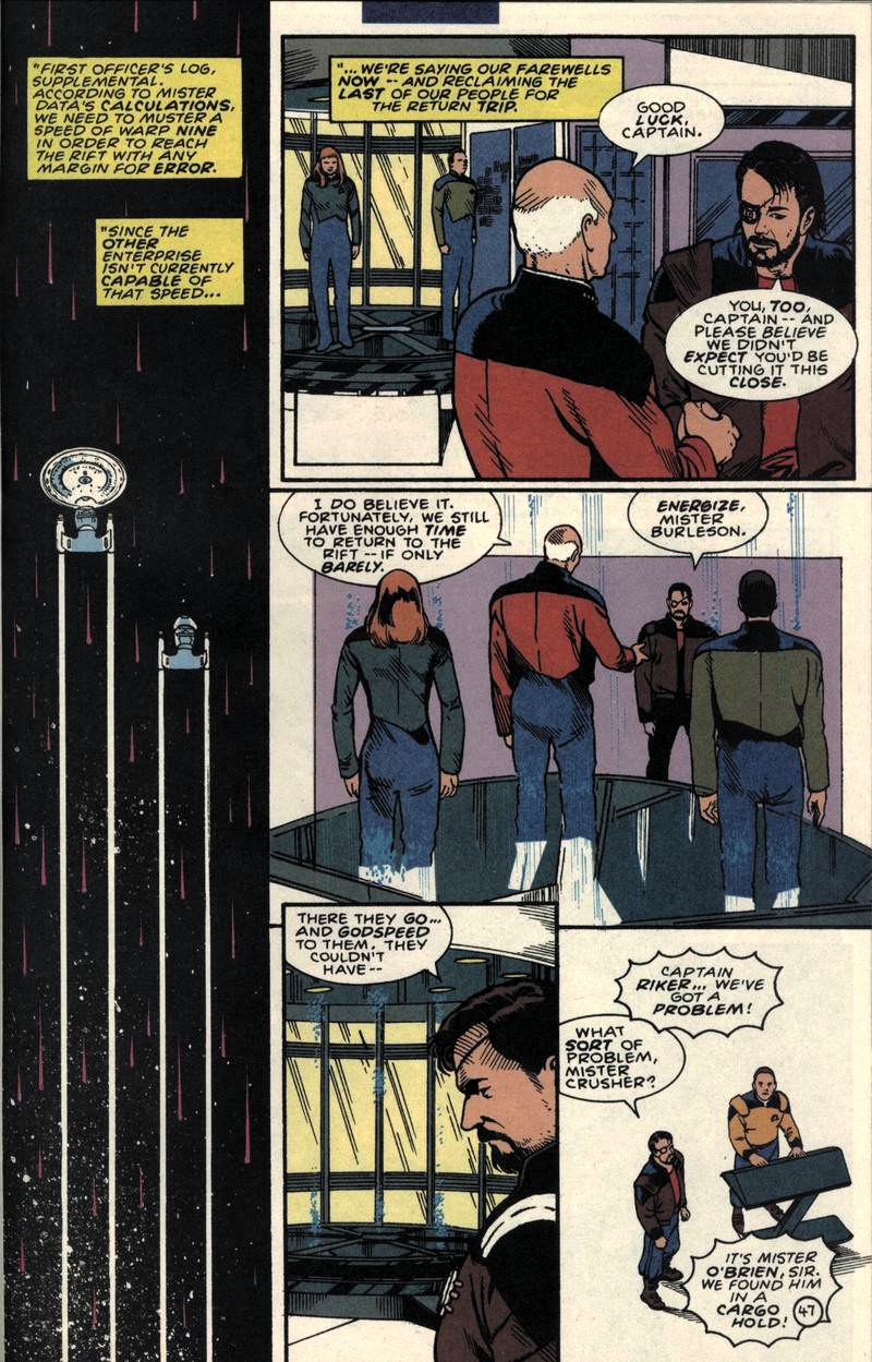Read online Star Trek: The Next Generation (1989) comic -  Issue #50 - 48