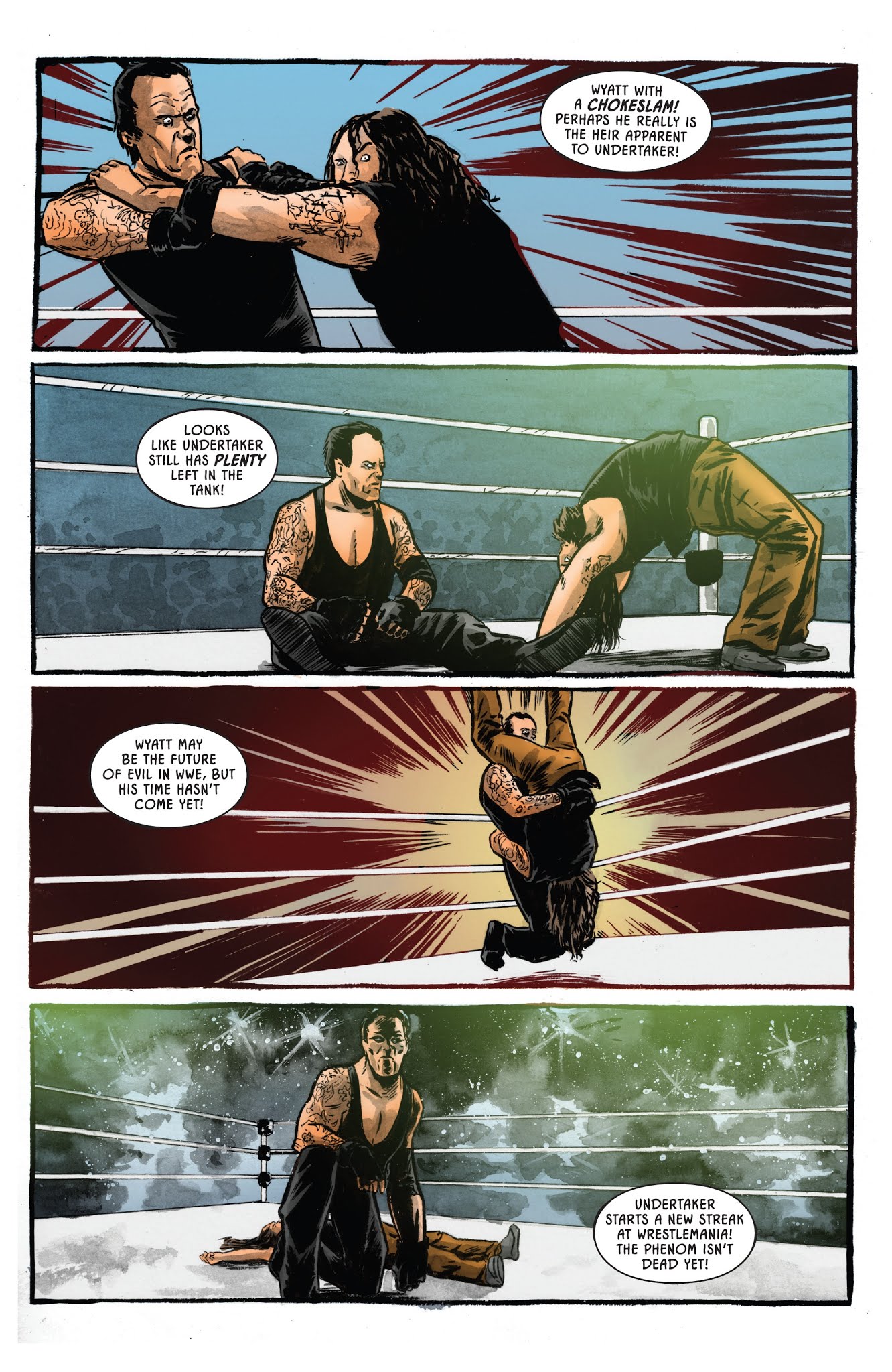 Read online WWE: Undertaker comic -  Issue # TPB - 97