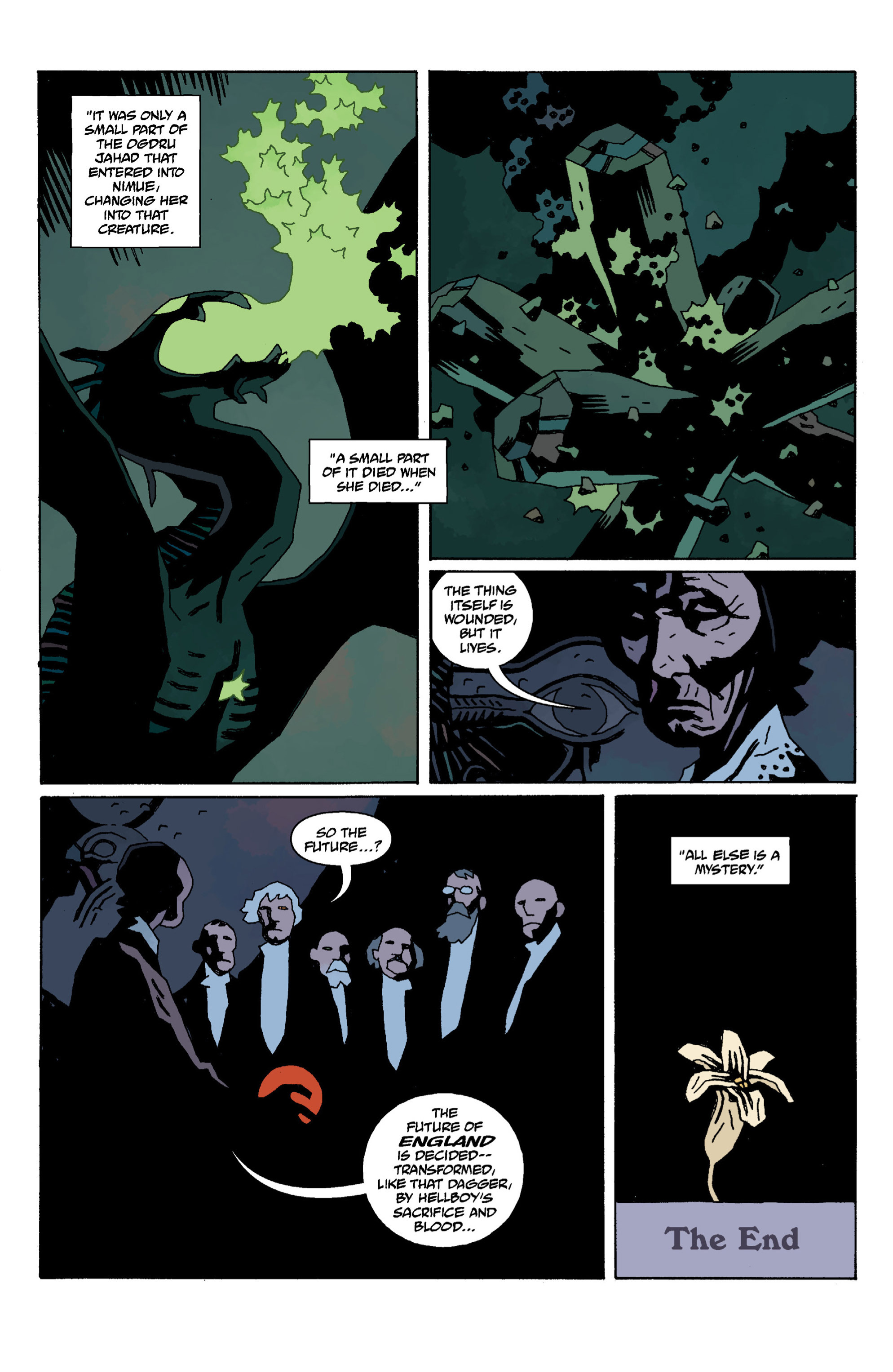 Read online Hellboy comic -  Issue #12 - 168