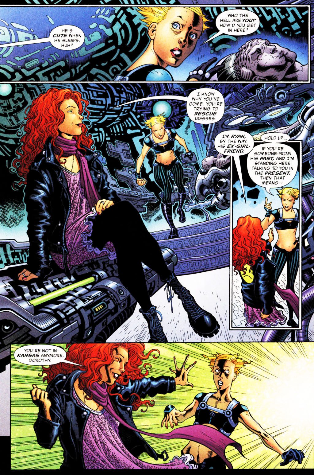 Read online The Human Race comic -  Issue #5 - 6