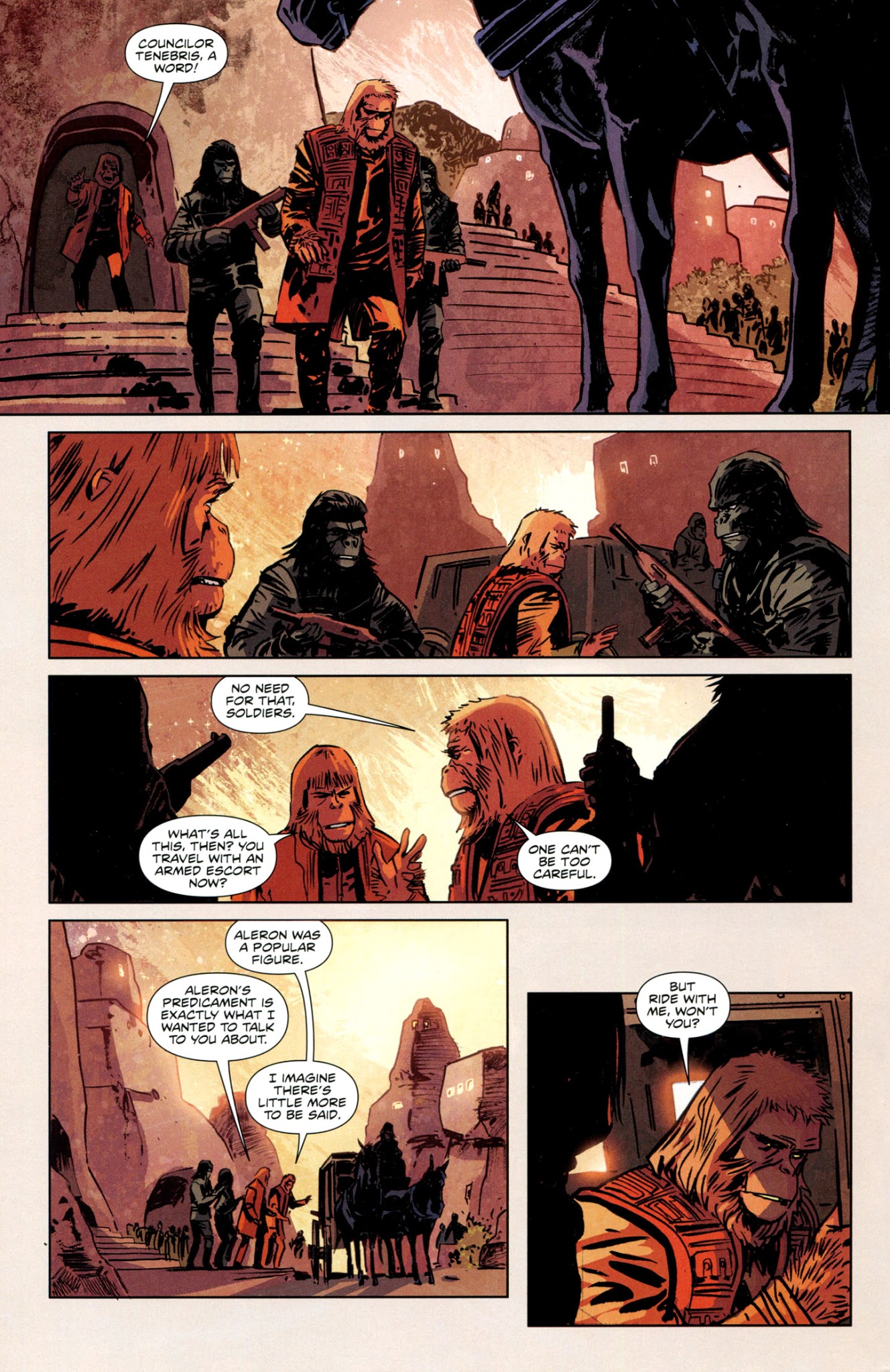 Read online Betrayal of the Planet of the Apes comic -  Issue #2 - 14