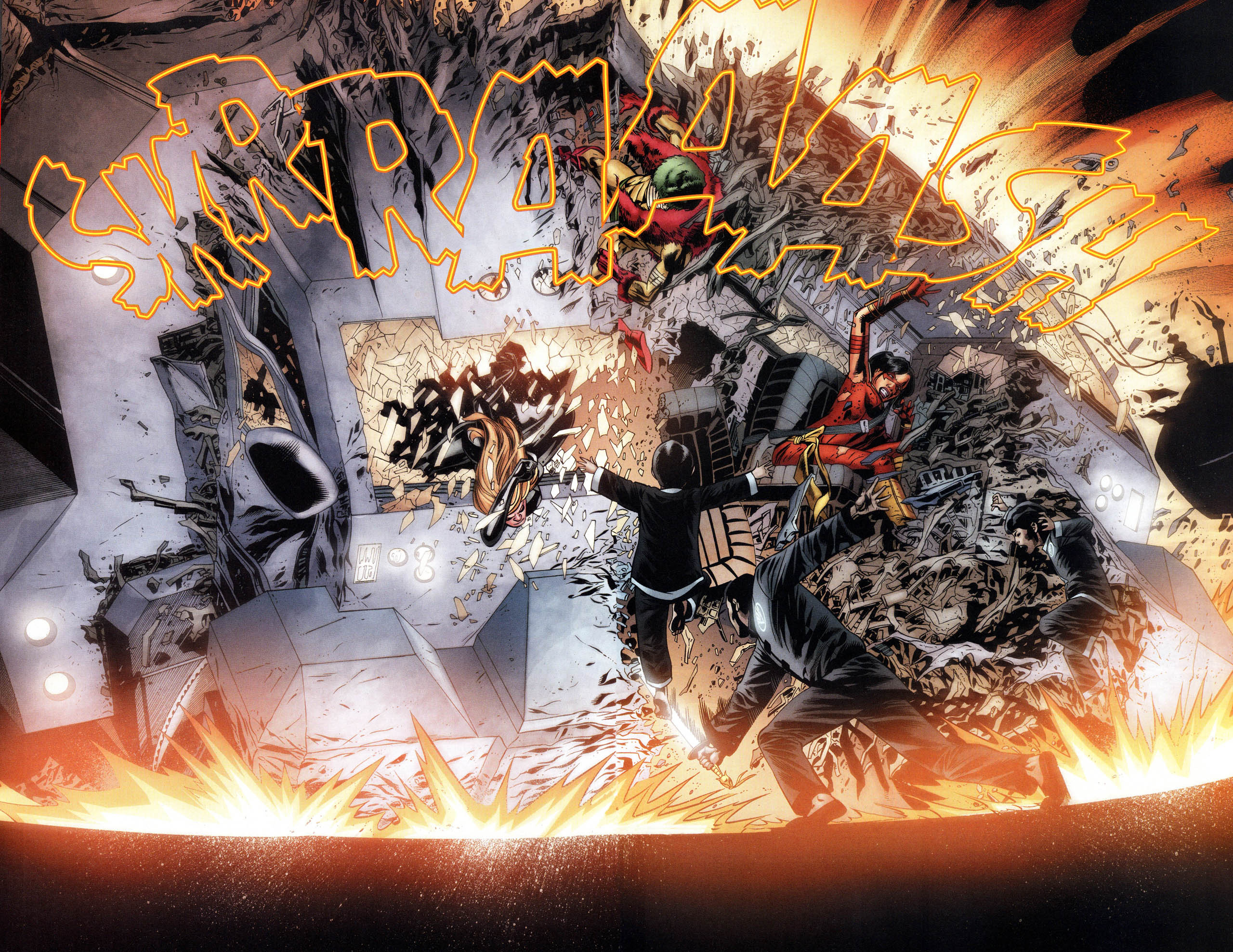 Read online The Outsiders (2009) comic -  Issue #24 - 17