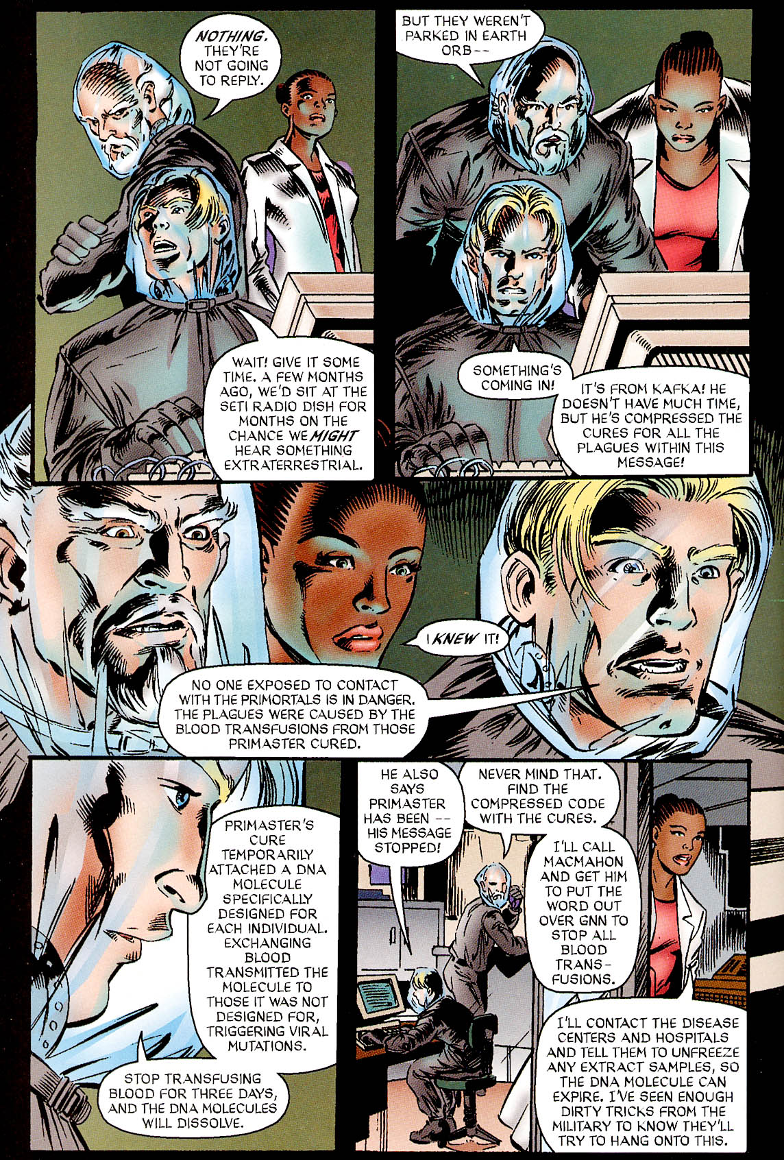 Read online Leonard Nimoy's Primortals (1996) comic -  Issue #5 - 15