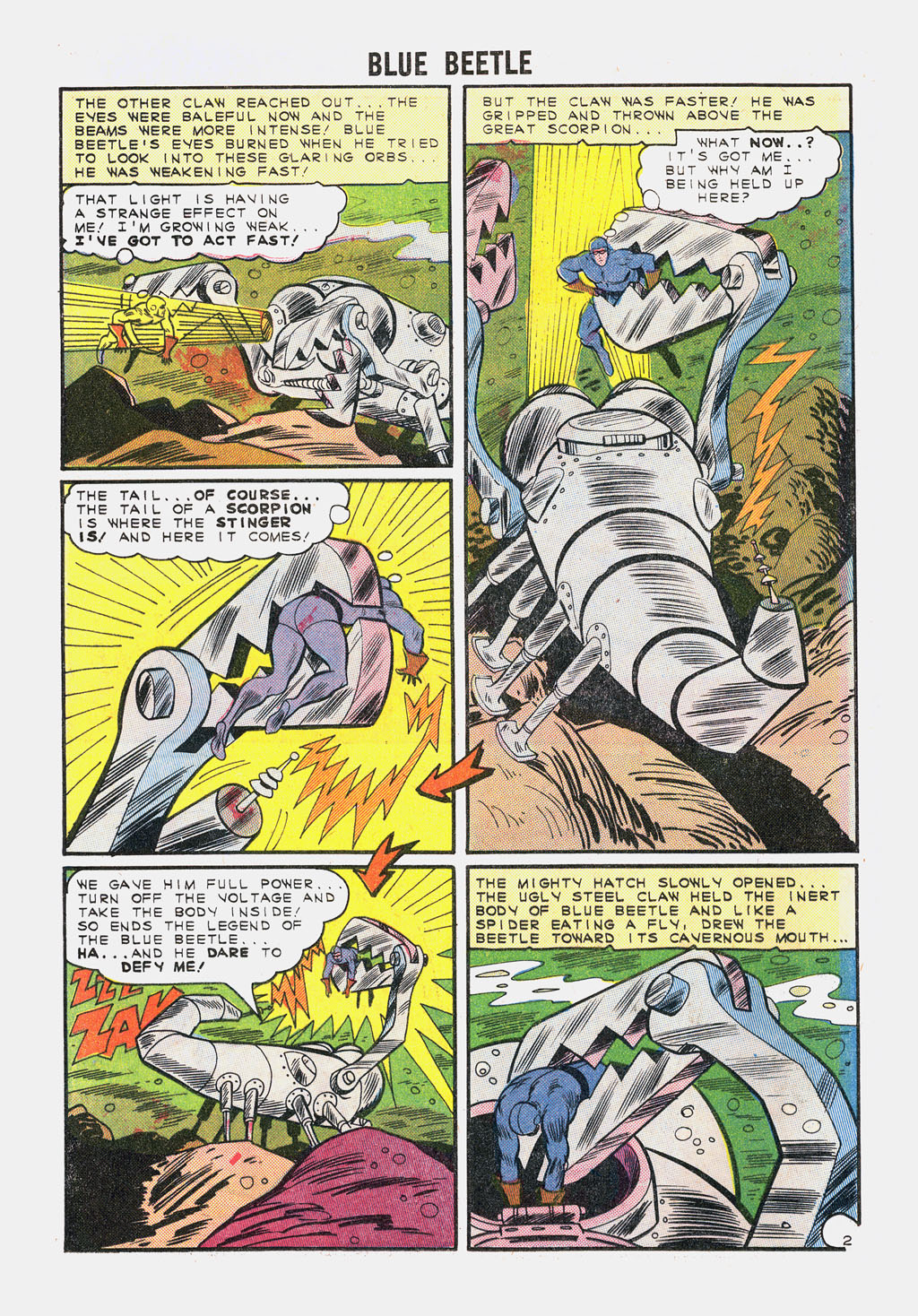 Read online Blue Beetle (1965) comic -  Issue #50 - 16