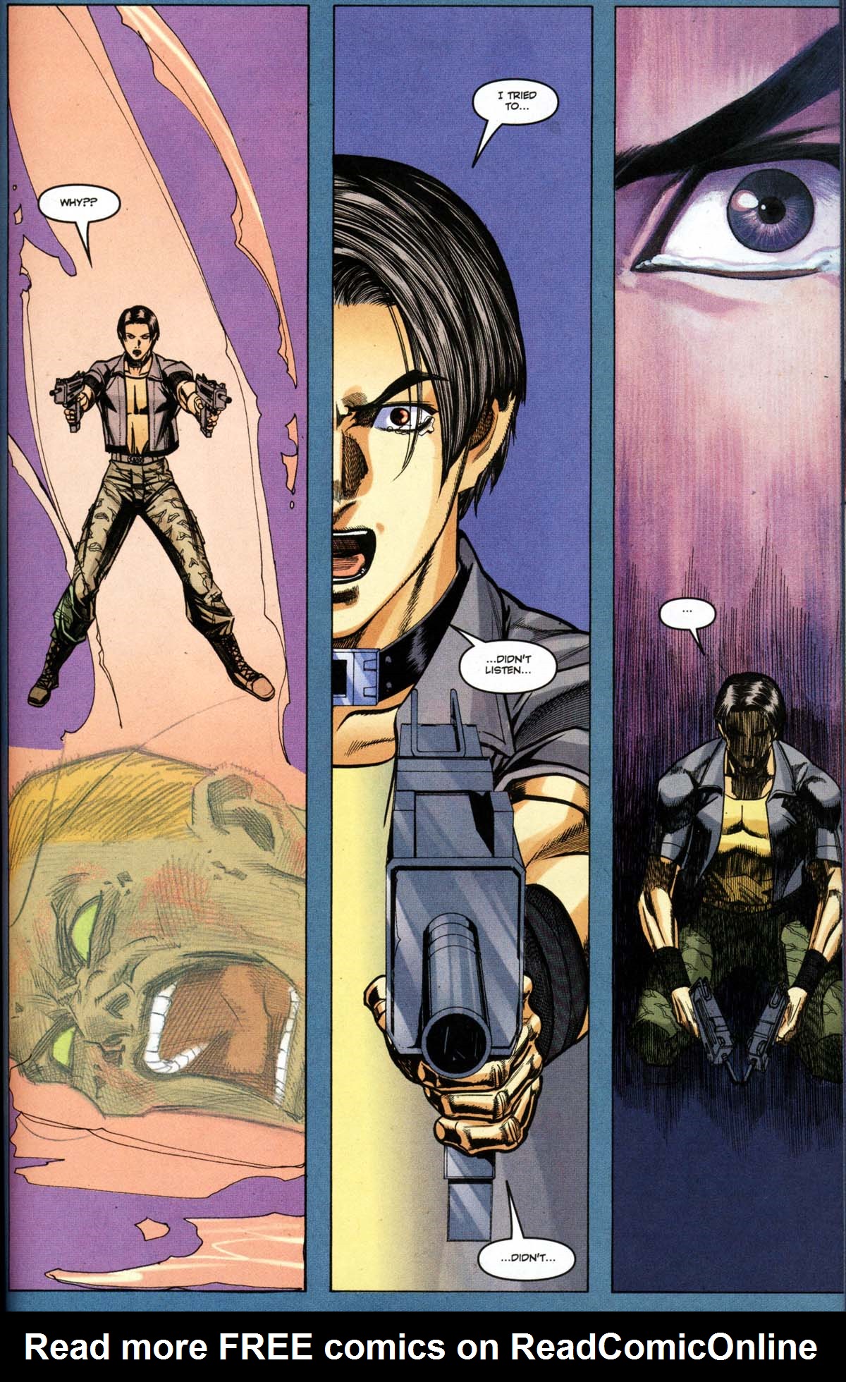 Read online Resident Evil Code: Veronica comic -  Issue #1 - 117