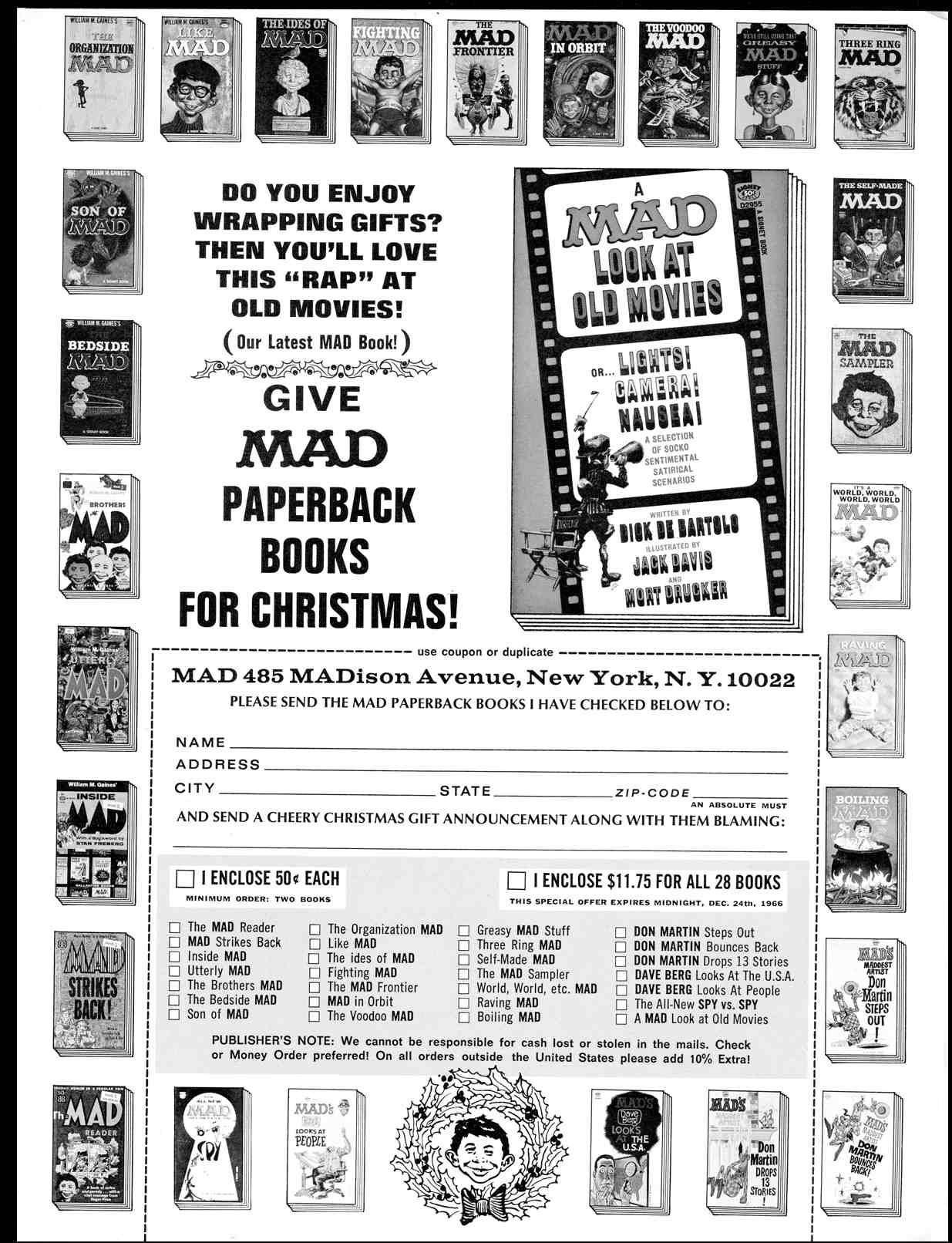 Read online MAD comic -  Issue #108 - 2