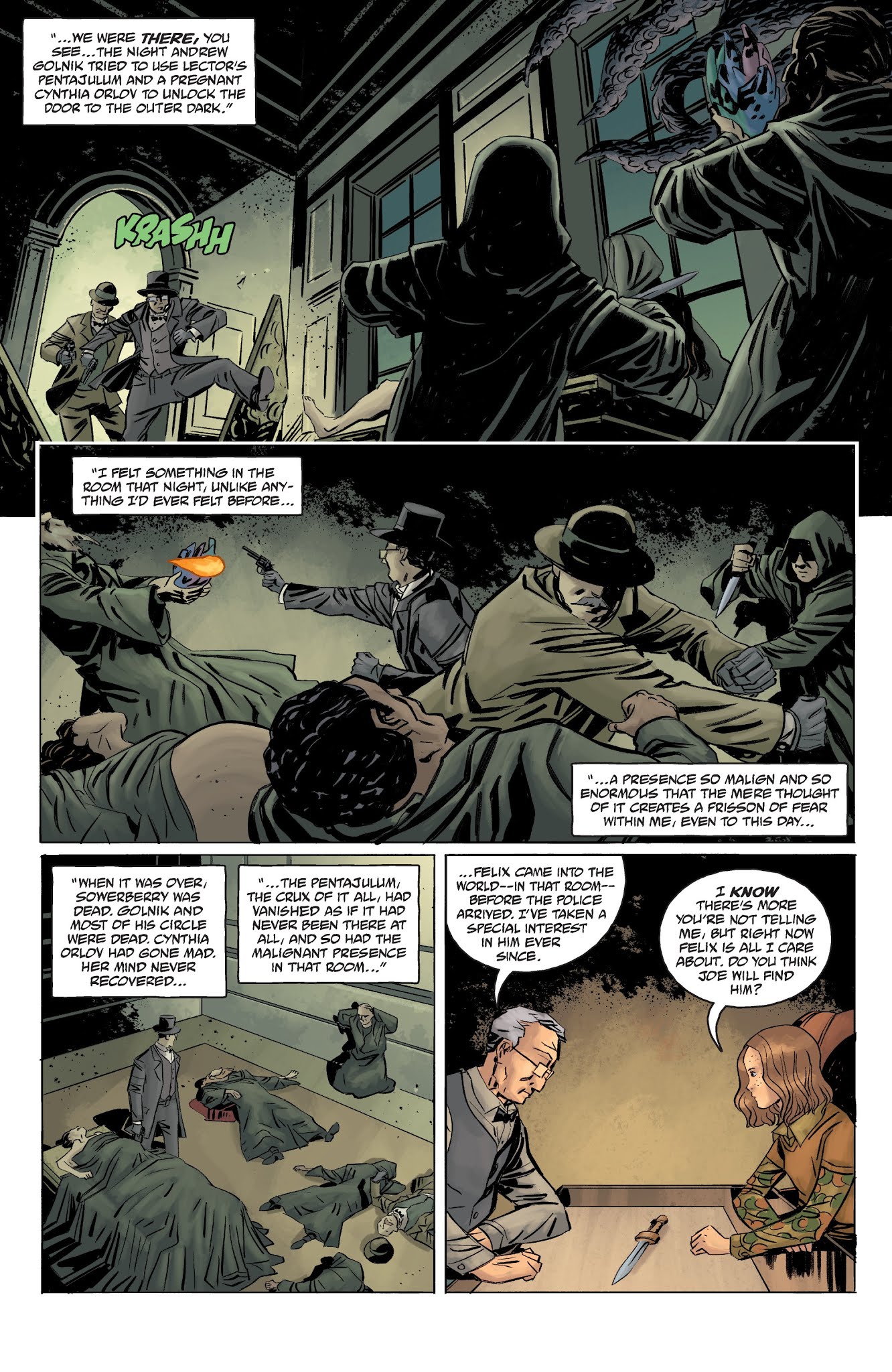 Read online Joe Golem: The Drowning City comic -  Issue #2 - 22