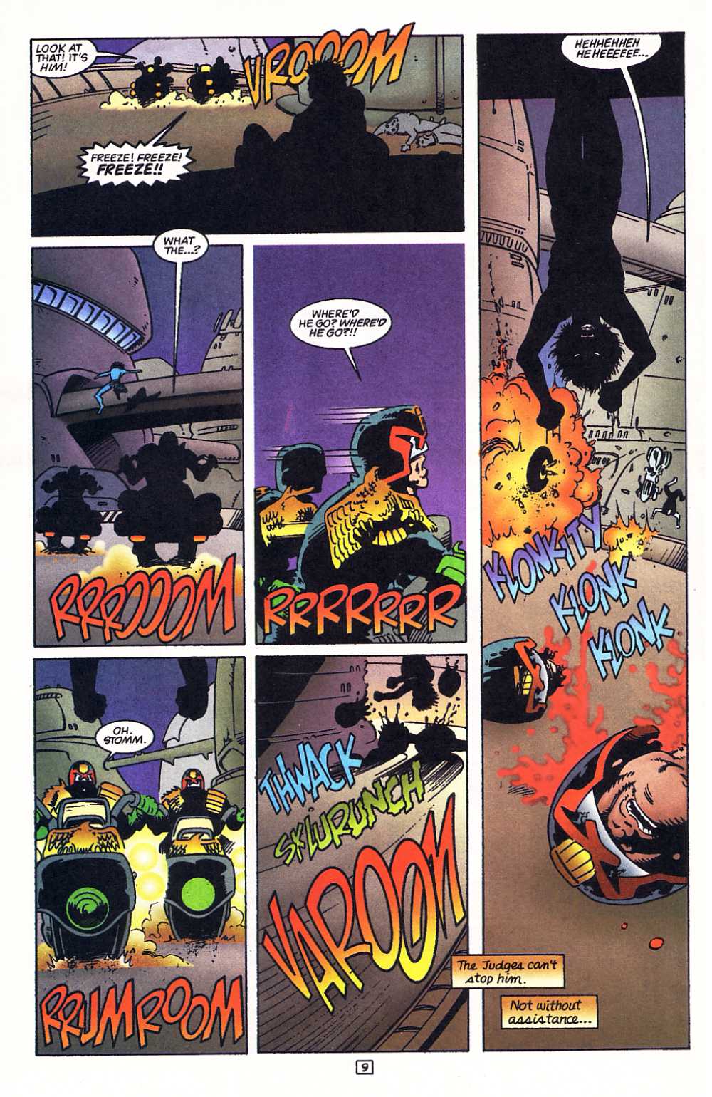 Read online Judge Dredd: Legends of the Law comic -  Issue #12 - 10