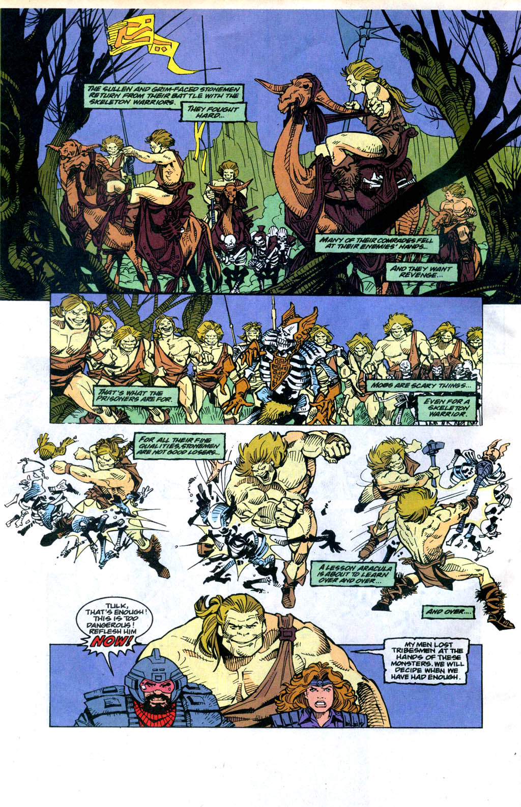 Read online Skeleton Warriors comic -  Issue #4 - 7