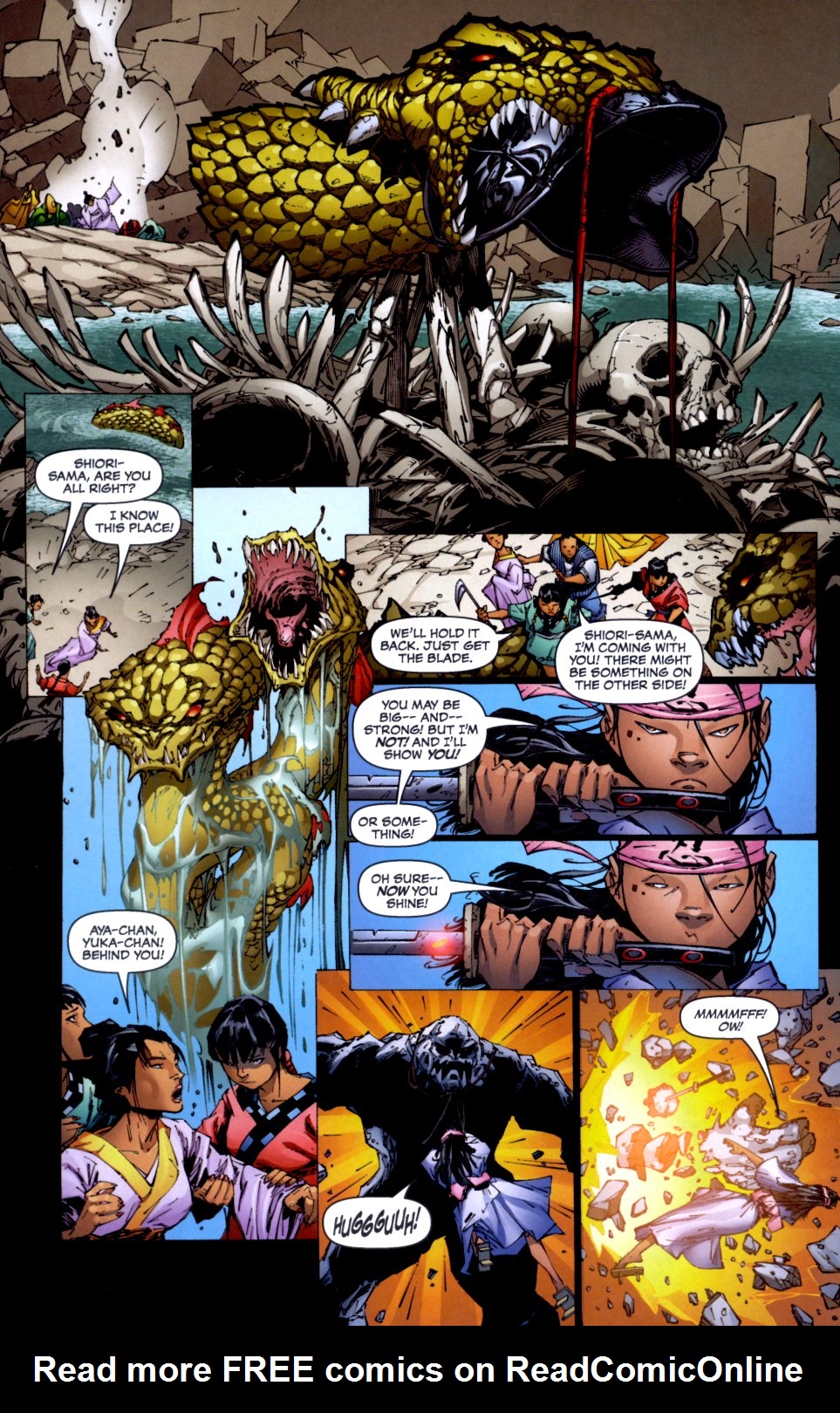 Read online Witchblade: Obakemono comic -  Issue # TPB - 43