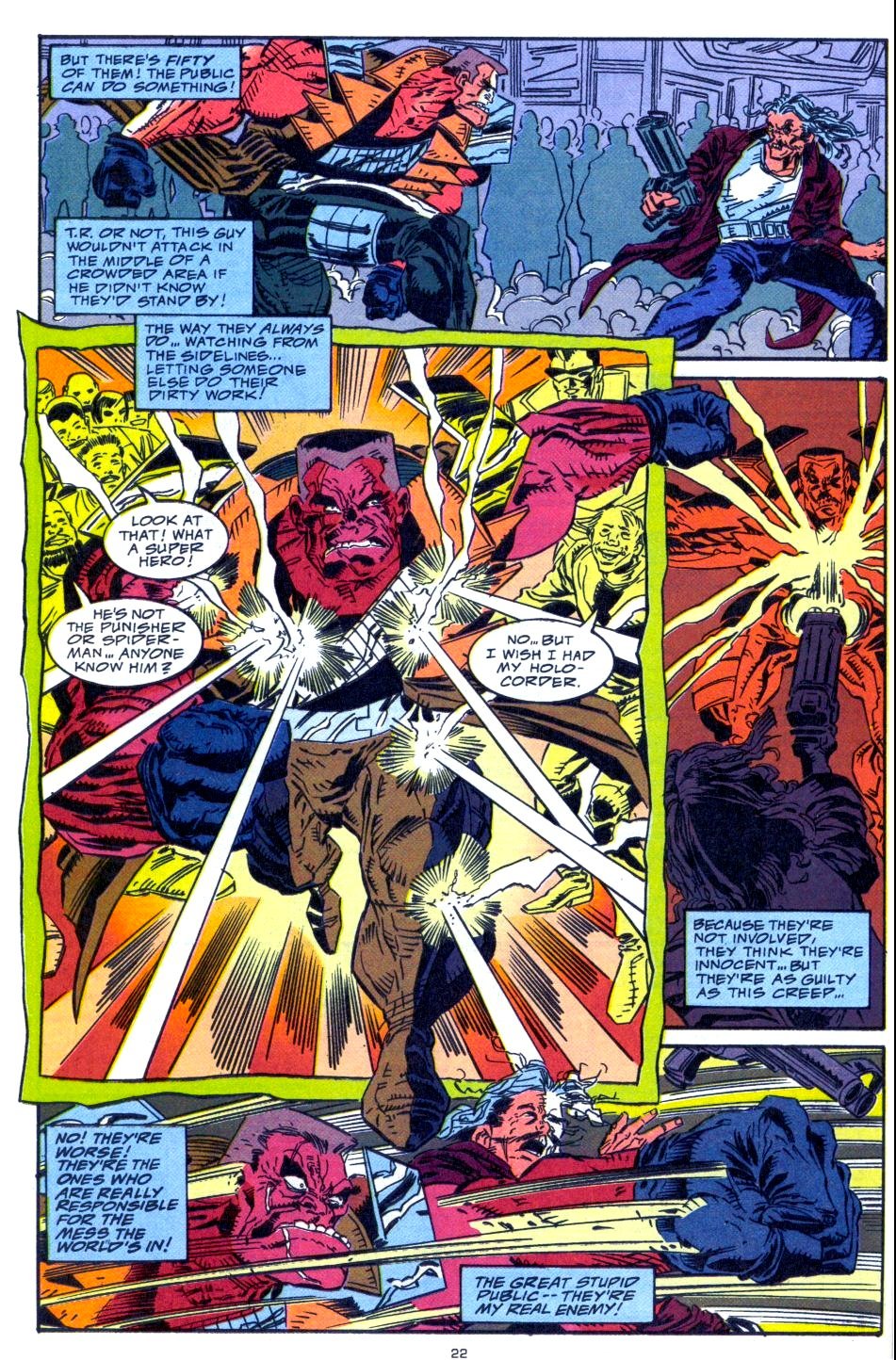 Read online Punisher 2099 comic -  Issue #15 - 18