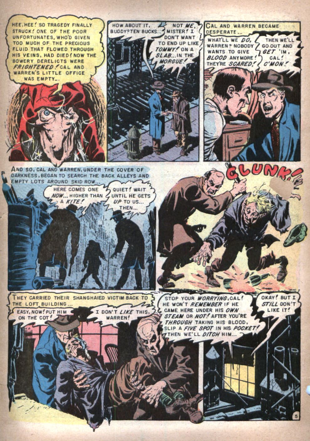 Read online The Vault of Horror (1950) comic -  Issue #29 - 31