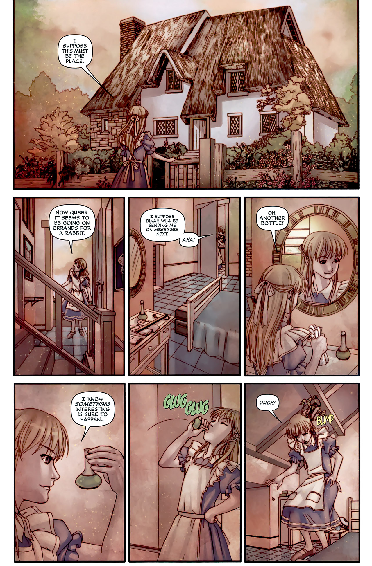 Read online The Complete Alice in Wonderland comic -  Issue #1 - 24